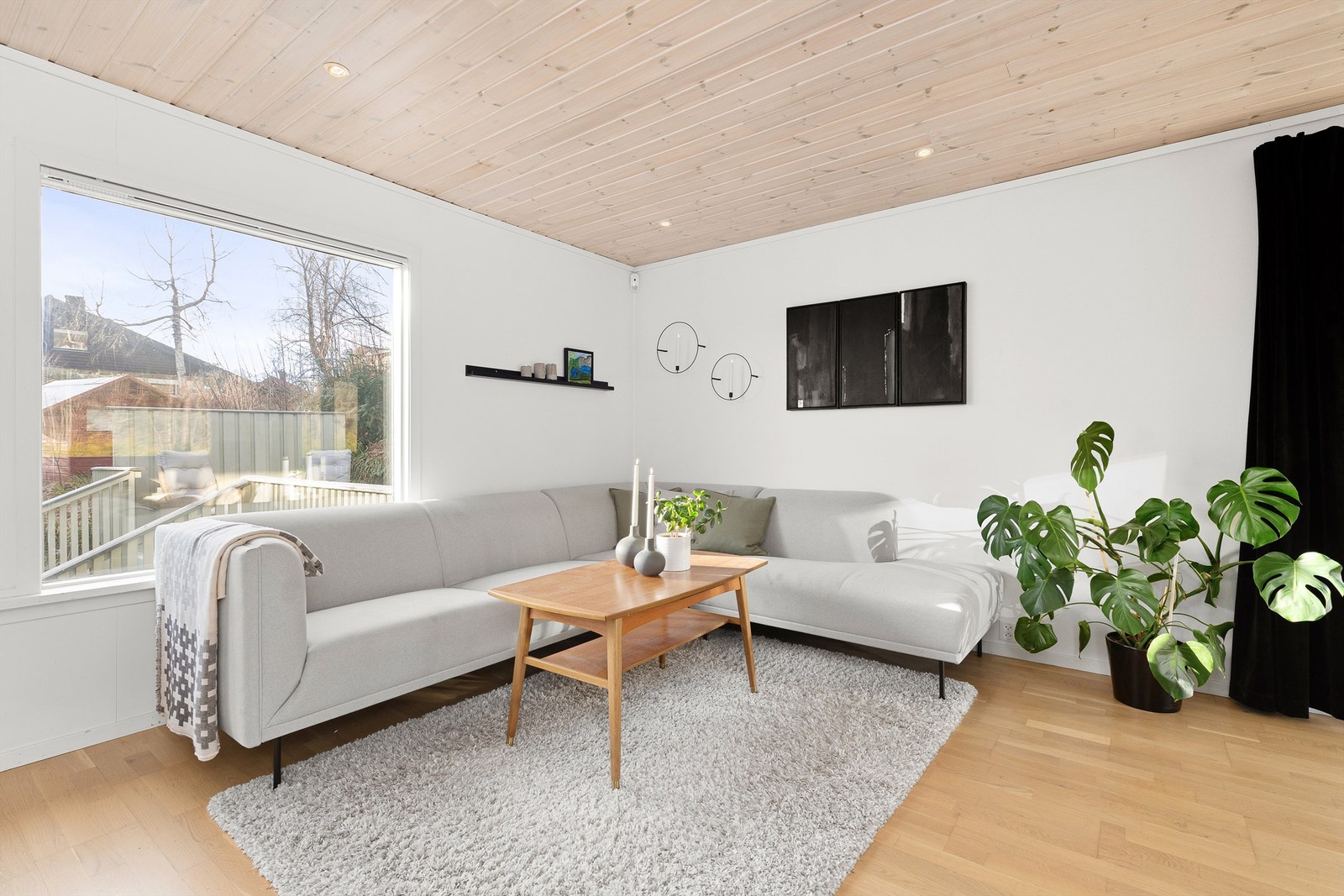 Sofakroken på stuen Galleribilde