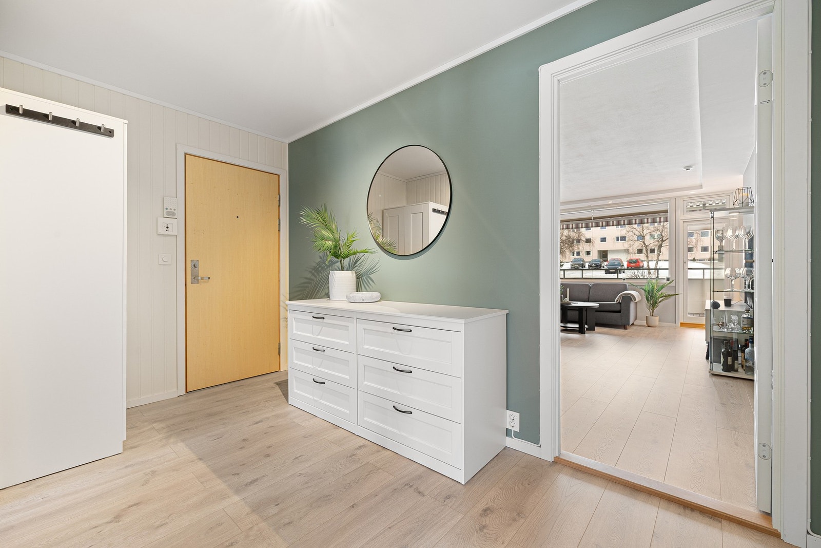 Leiligheten disponerer to boder i kjeller. Galleribilde