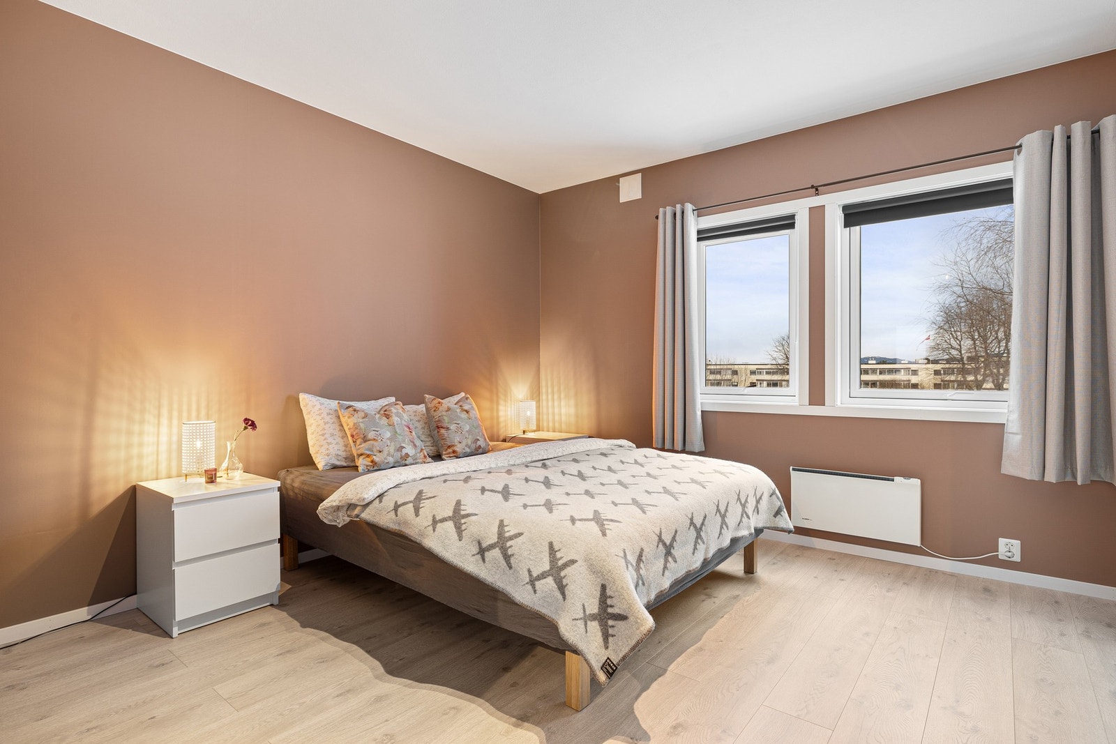 Det største soverommet er på hele 16,4 kvm. Galleribilde