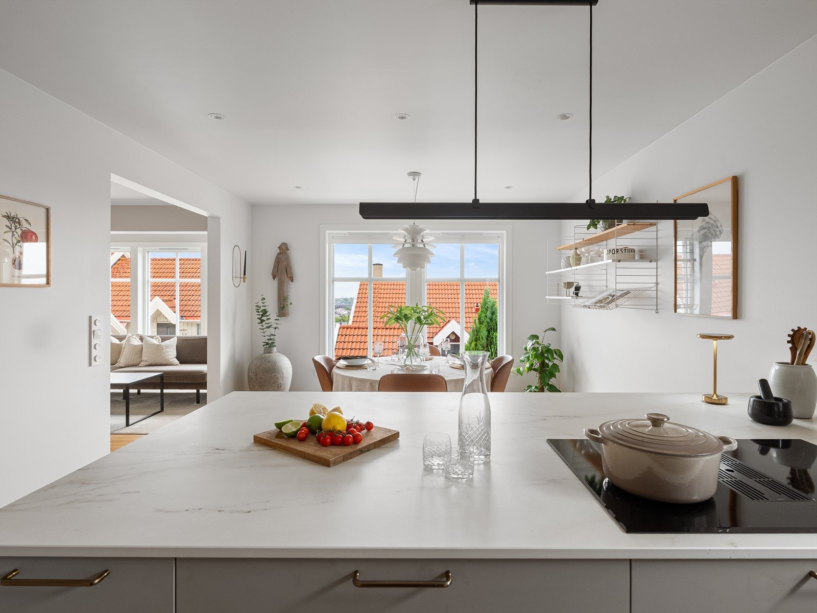 Et kjøkken som virkelig vil få frem hobbykokken i deg. Galleribilde