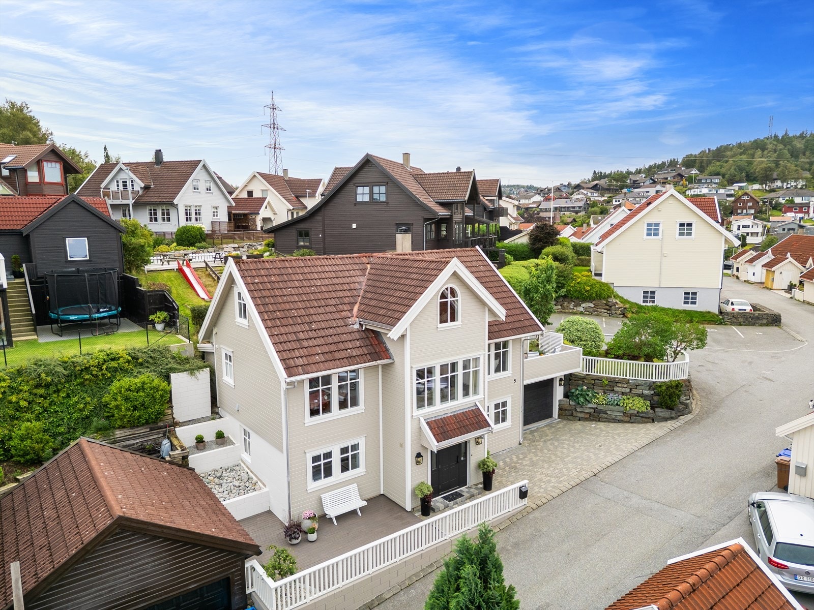 Varmepumpe fra 2023. Raiz vedovn fra 2011. Galleribilde