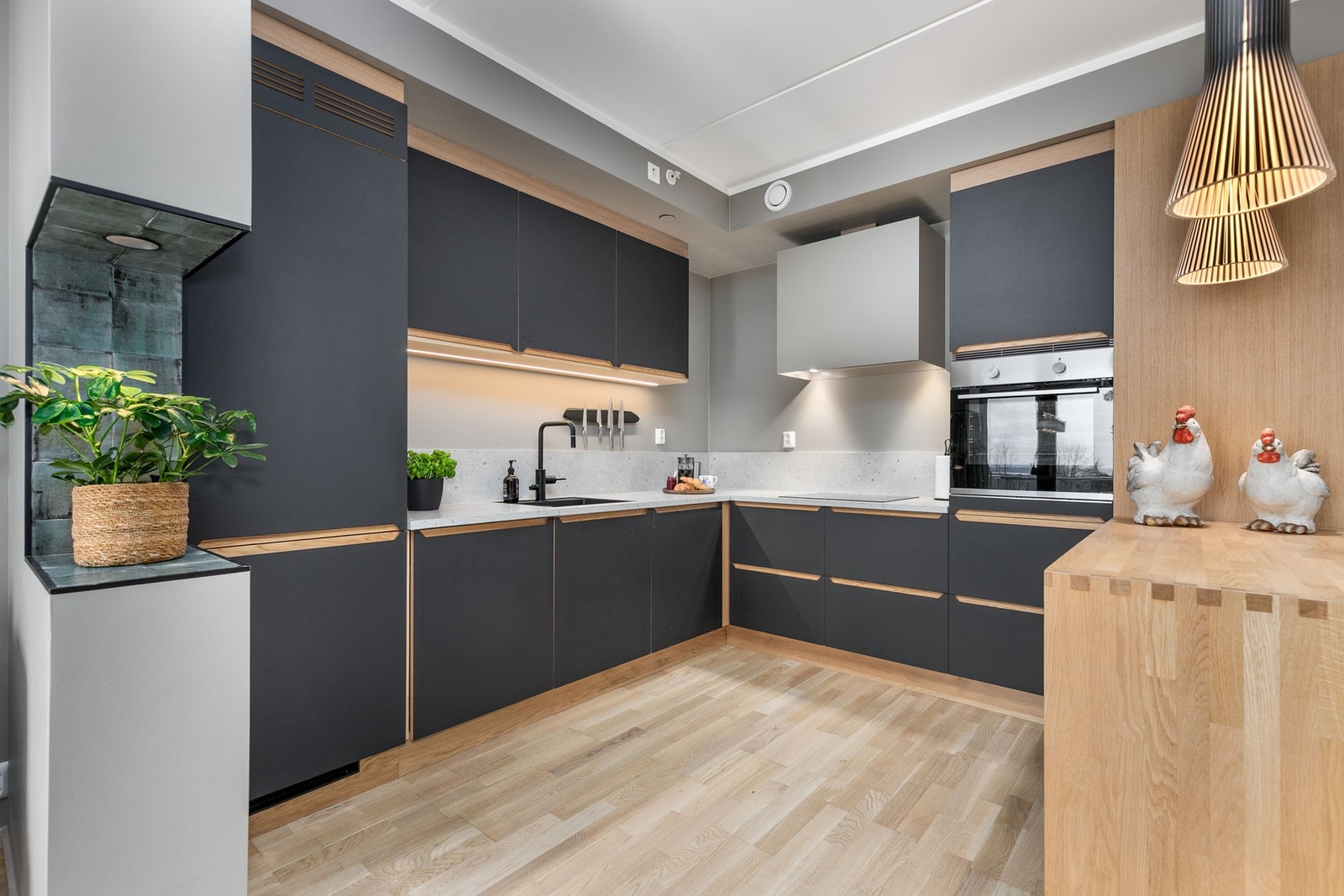 Strai kjøkkeninnredning fra 2022. Galleribilde