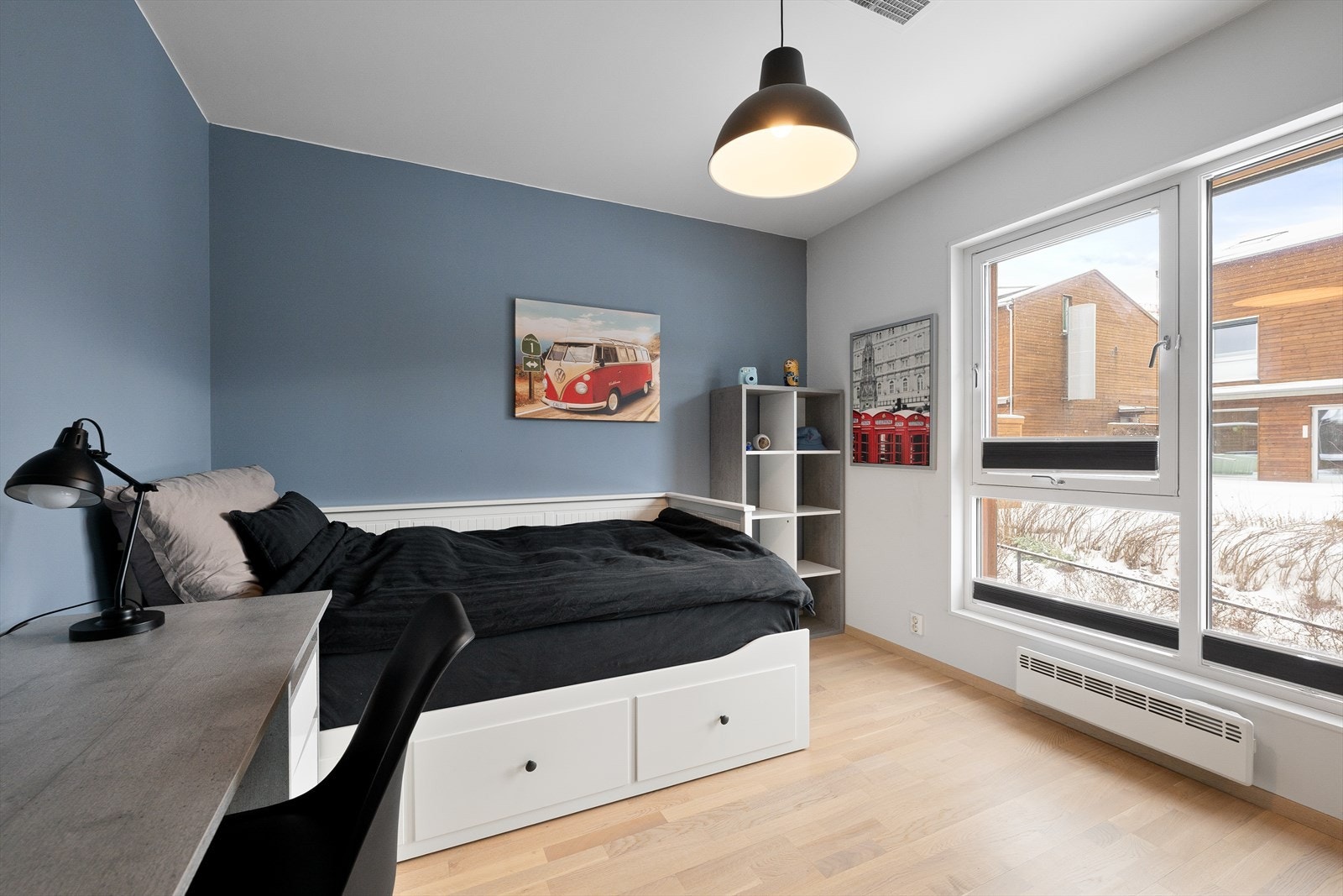 Soverommene gir fleksibilitet til arbeid, hobby eller overnattingsgjester Galleribilde