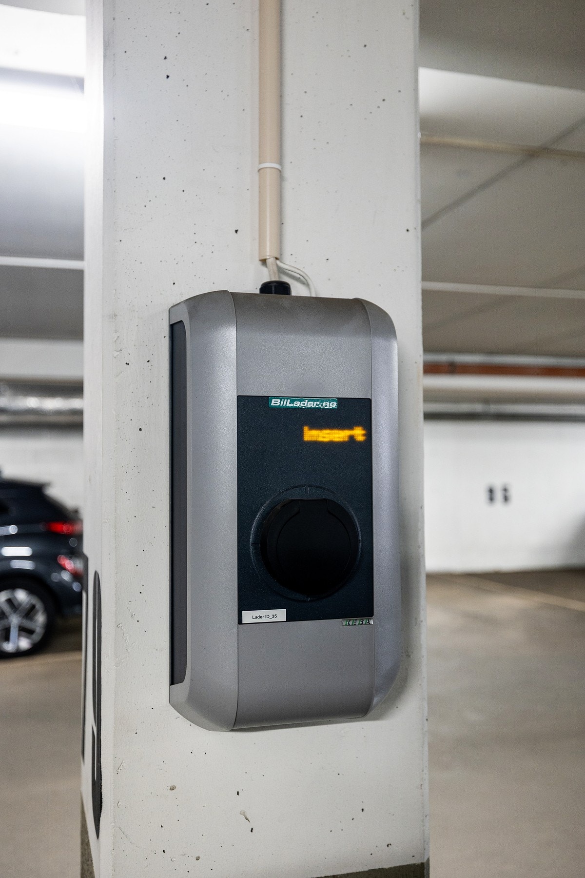 Plassen er utstyrt med EL-lader. Galleribilde