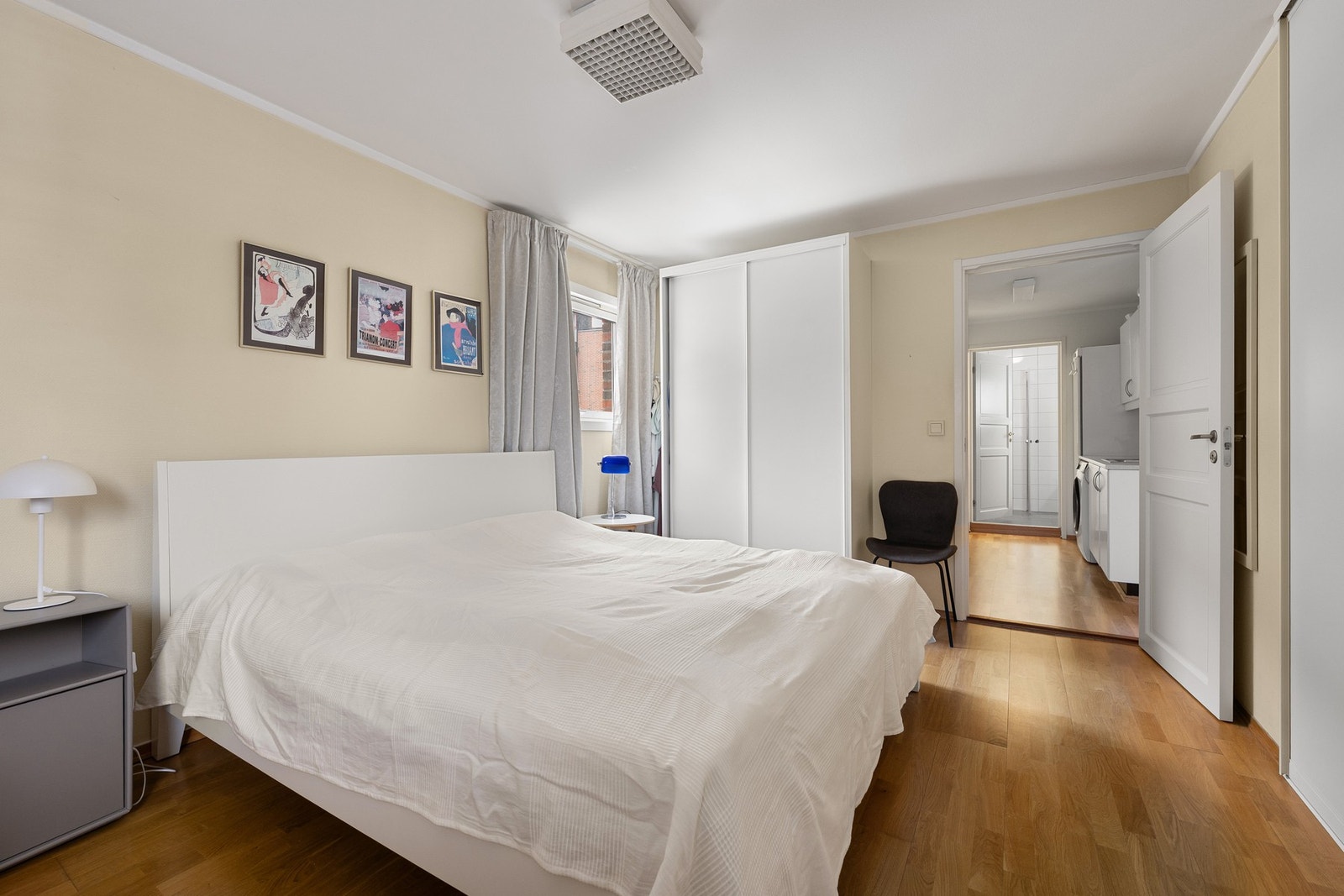 Alle rommene egner seg godt til enten soverom, hjemmekontor eller gjesterom. Galleribilde