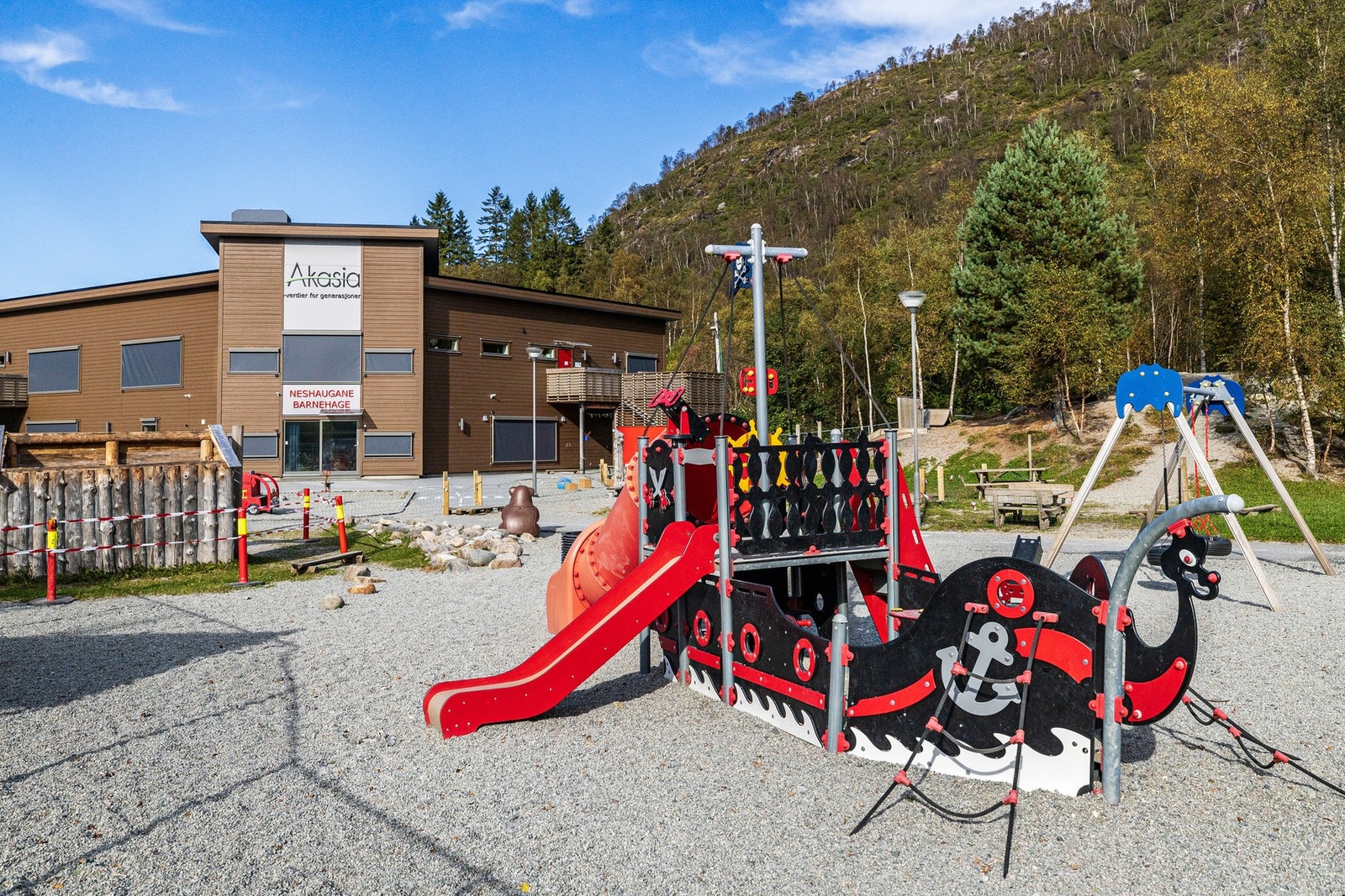 Området er svært barnevennlig med gangavstand til skole, barnehage, idrettsanlegg og kollektivtilbud Galleribilde