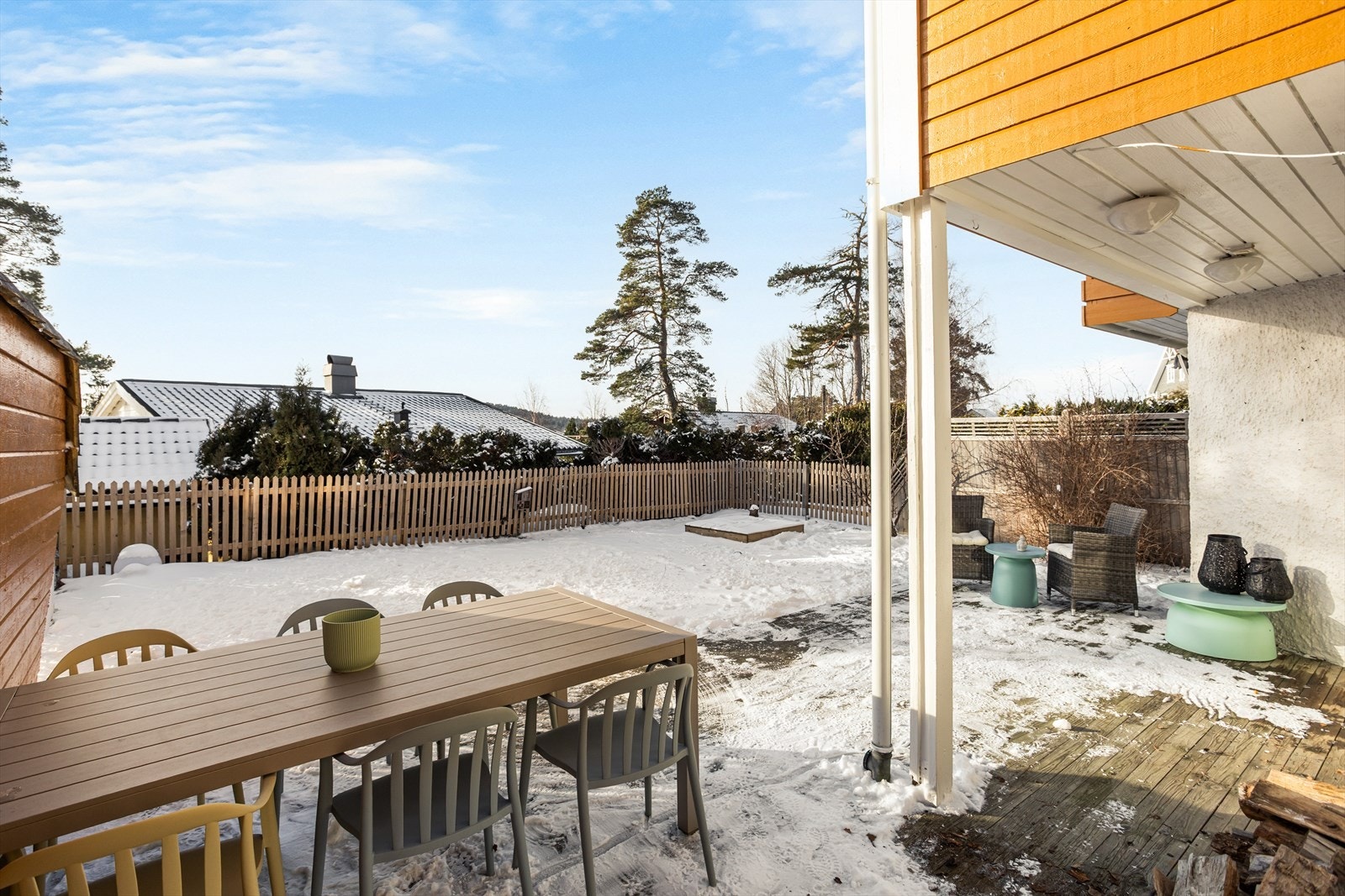 Her kan man nyte varme sommerdager. Galleribilde