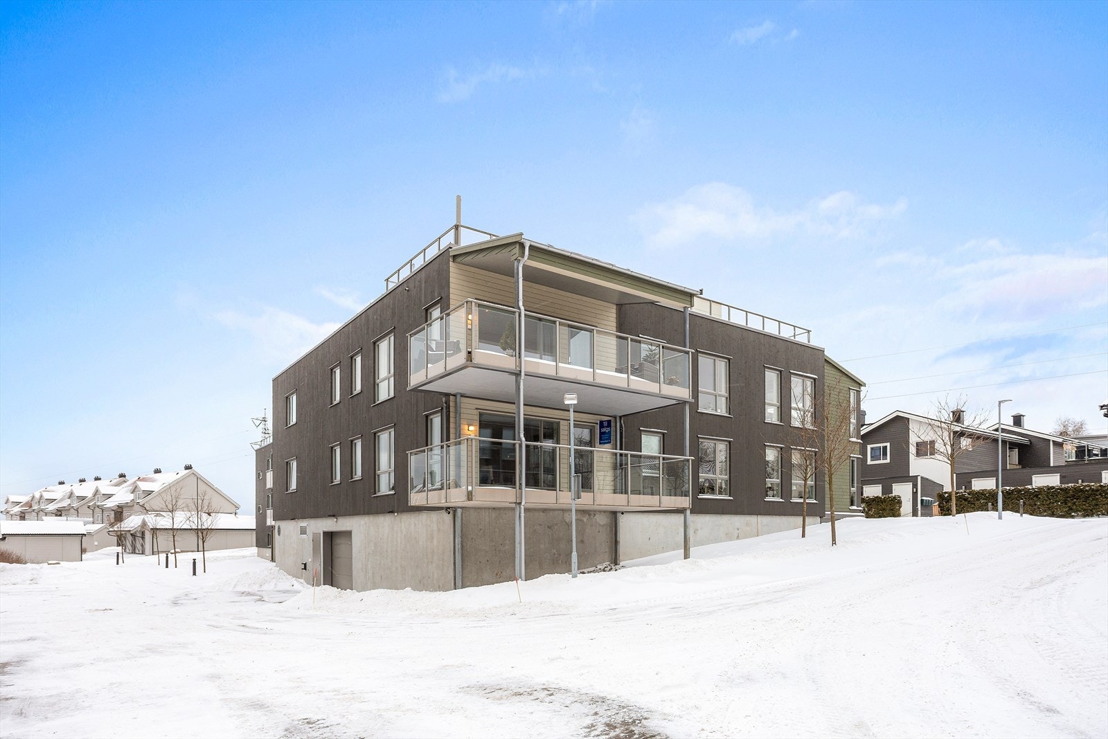 Stor balkong Galleribilde