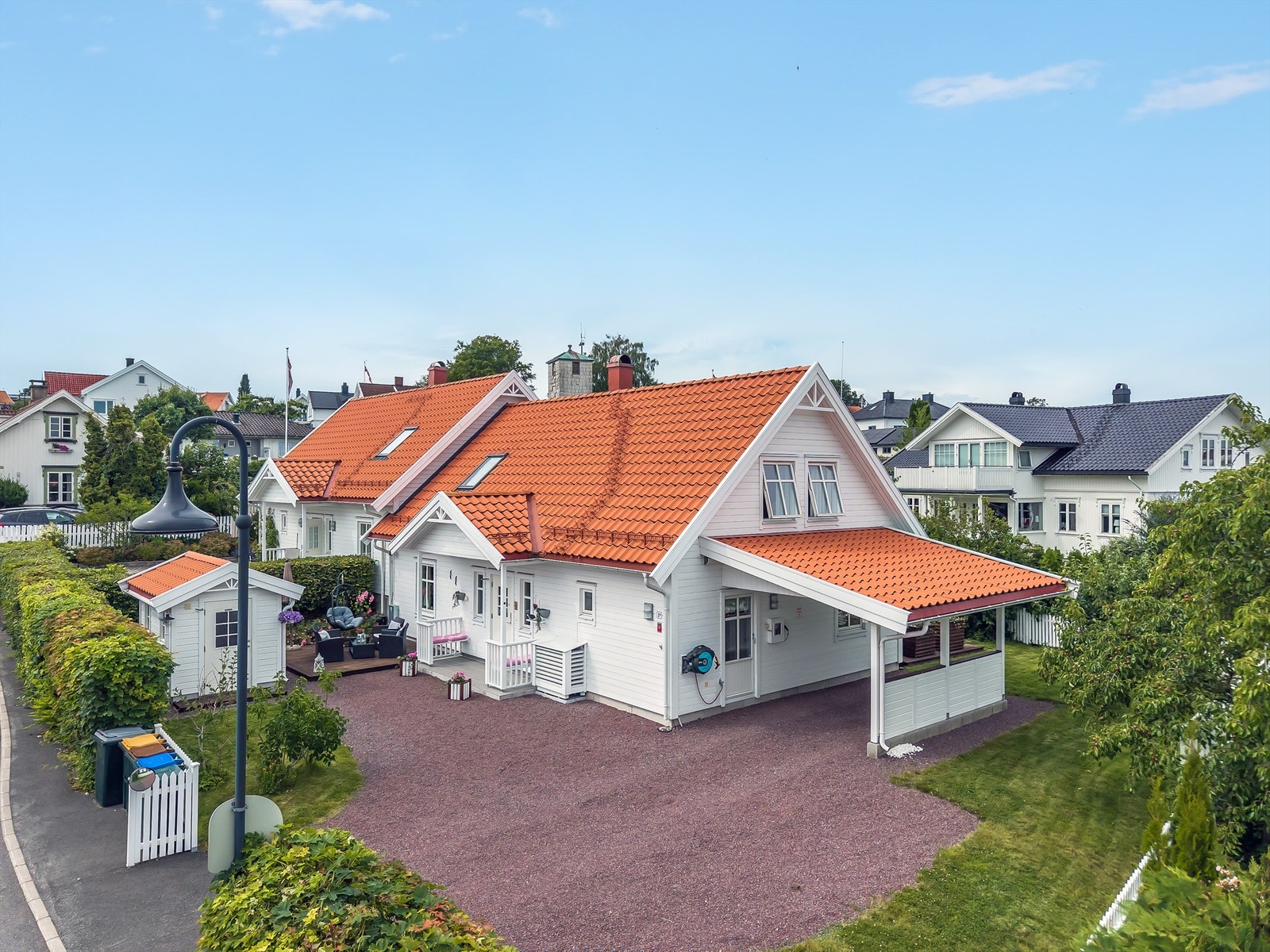 Toldergata 2B er et nyere bygg i "Gamle Åsgårdstrand". Fotograf: Kristian Bollæren / Fotofinish AS. Galleribilde