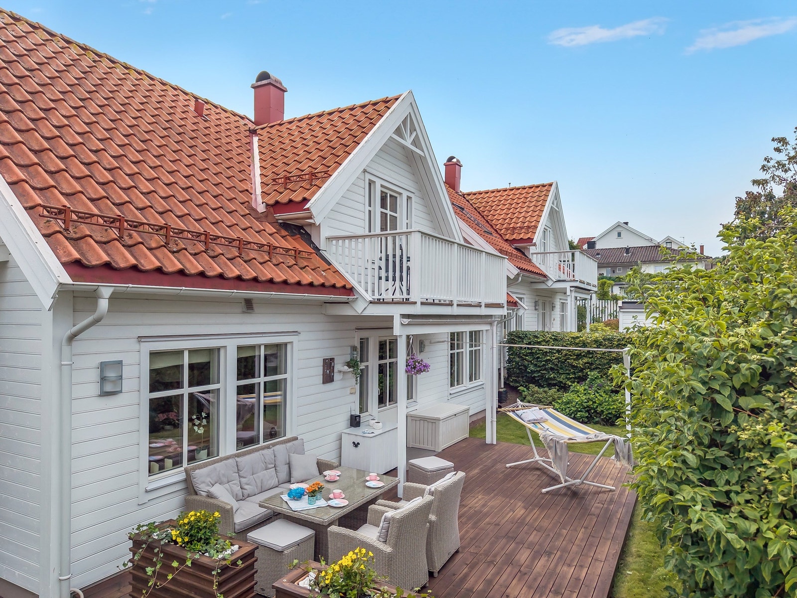 Stilren fasade Galleribilde