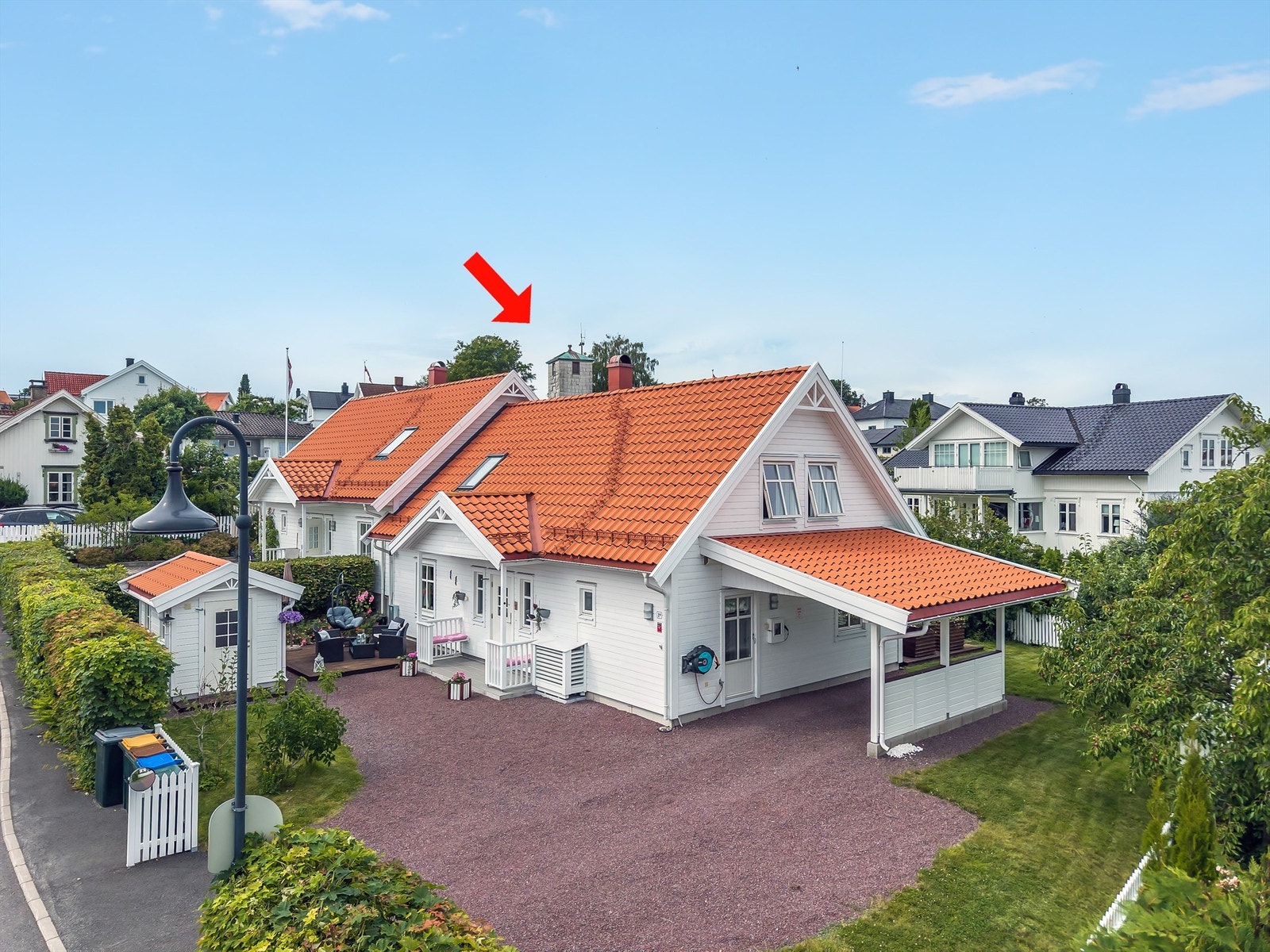 Toldergata 2B er et nyere bygg i "Gamle Åsgårdstrand". Fotograf: Kristian Bollæren / Fotofinish AS. Galleribilde