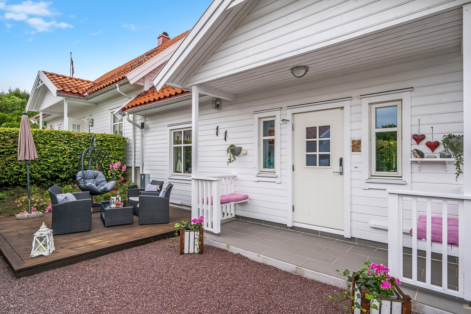 Fine uteplasser. Fotograf: Kristian Bollæren / Fotofinish AS. Galleribilde