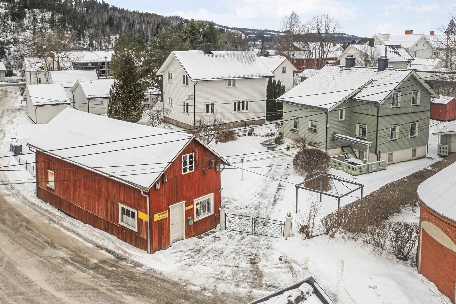 Dronebilde Galleribilde