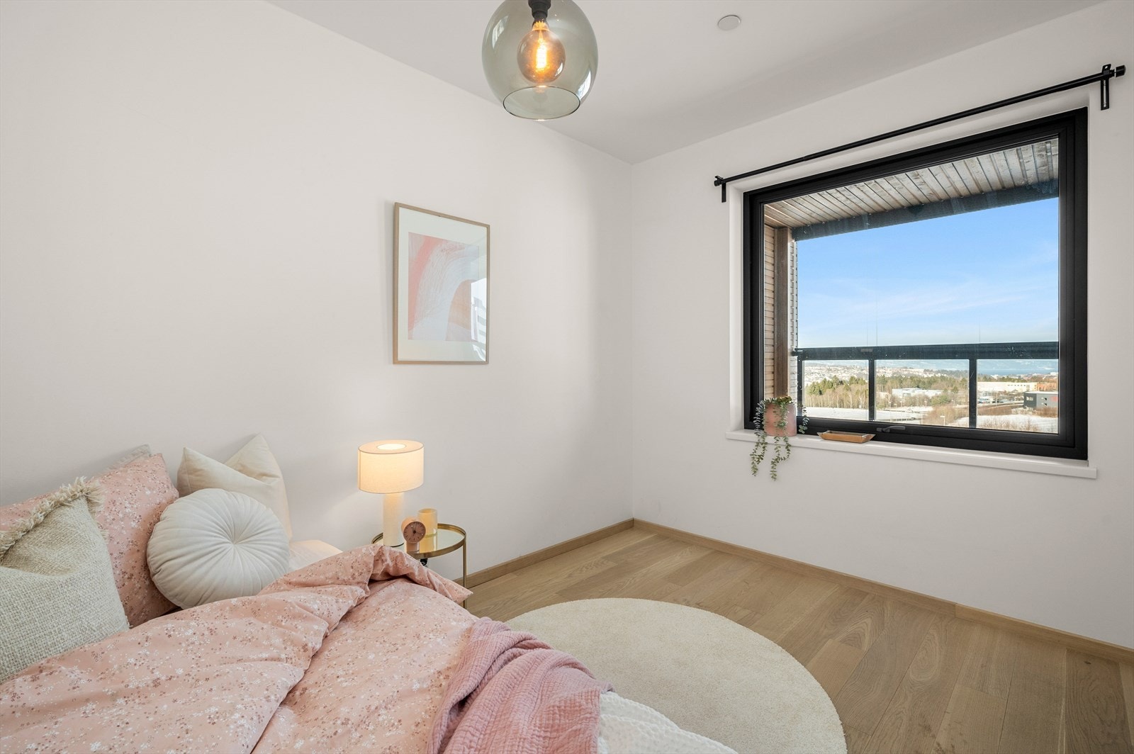 Boligen varmes opp via fjernvarme. Galleribilde