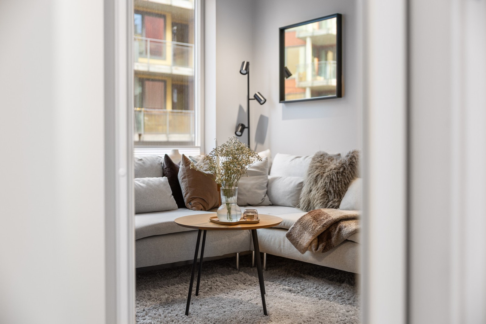 Detaljbilde sittegruppe. Galleribilde