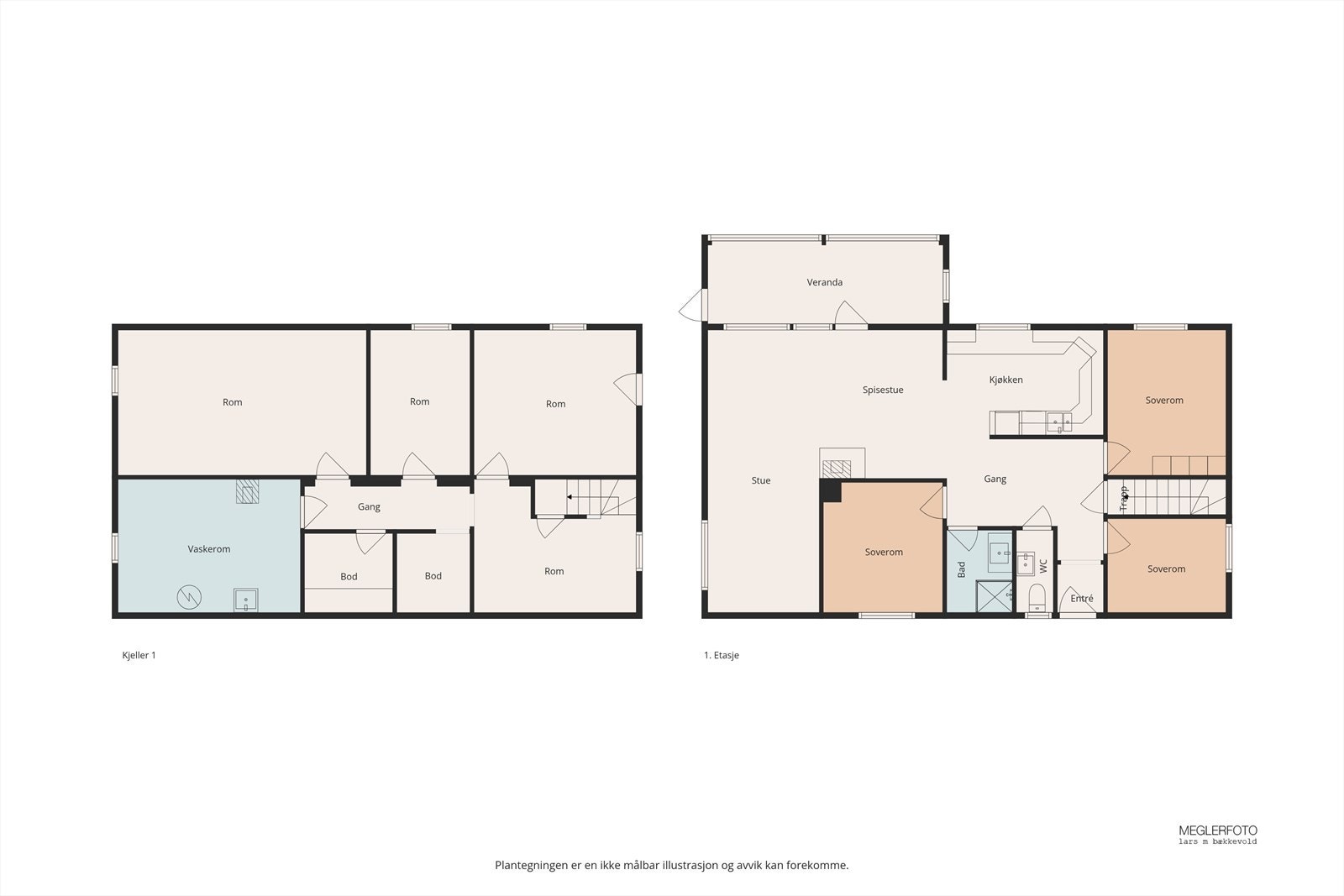 Samlet plantegning. Galleribilde