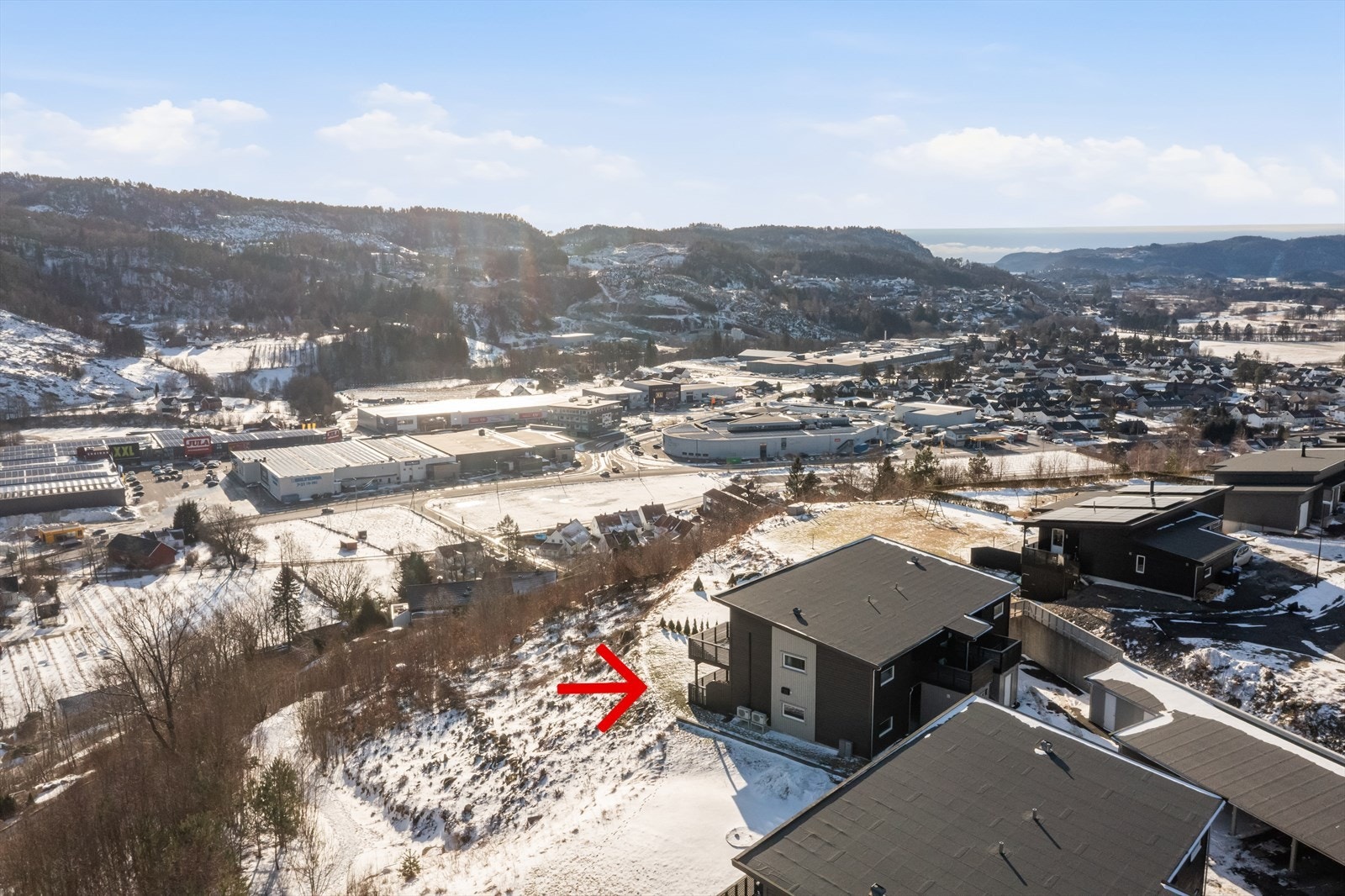 Kort avstand til diverse servicetilbud. Galleribilde