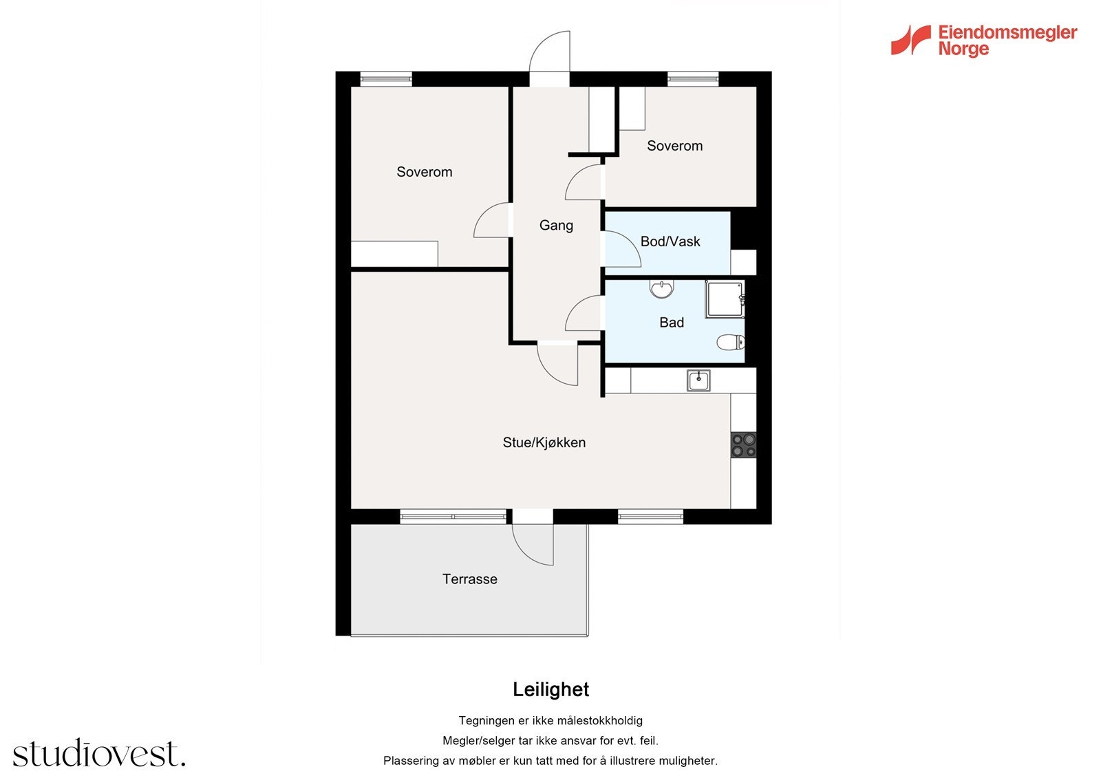 Plantegning. Galleribilde