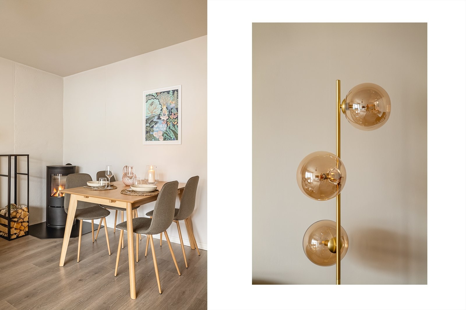 Her er det fint å invitere venner og familie til hyggelige sammenkomster. Galleribilde