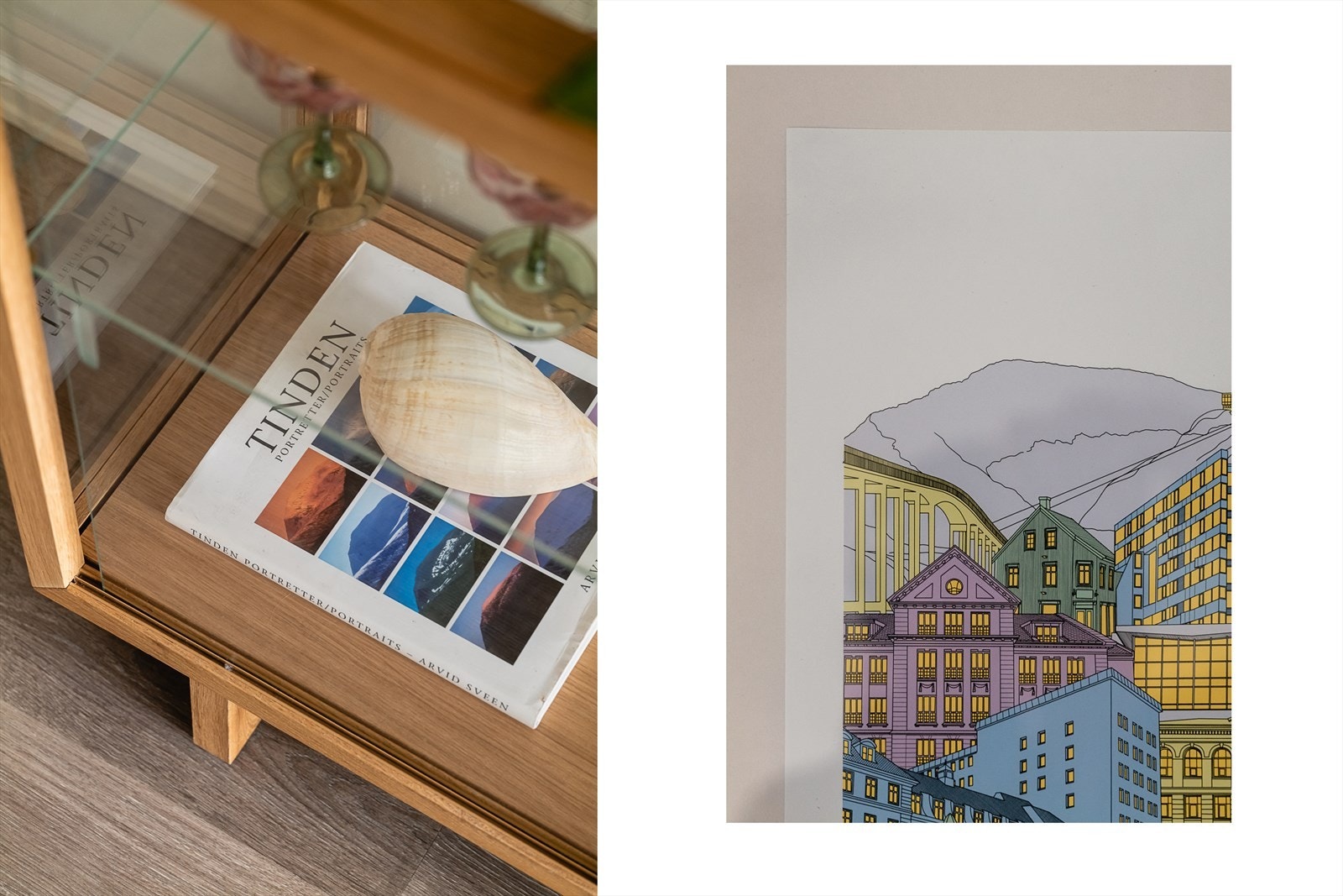 Detaljer stue. Galleribilde