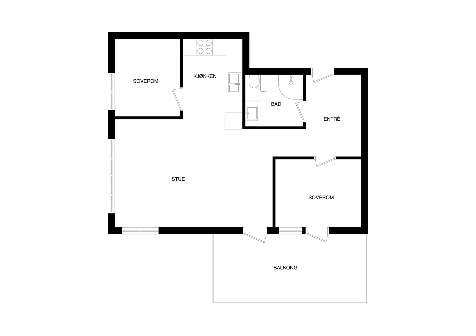 2. etasje. Galleribilde