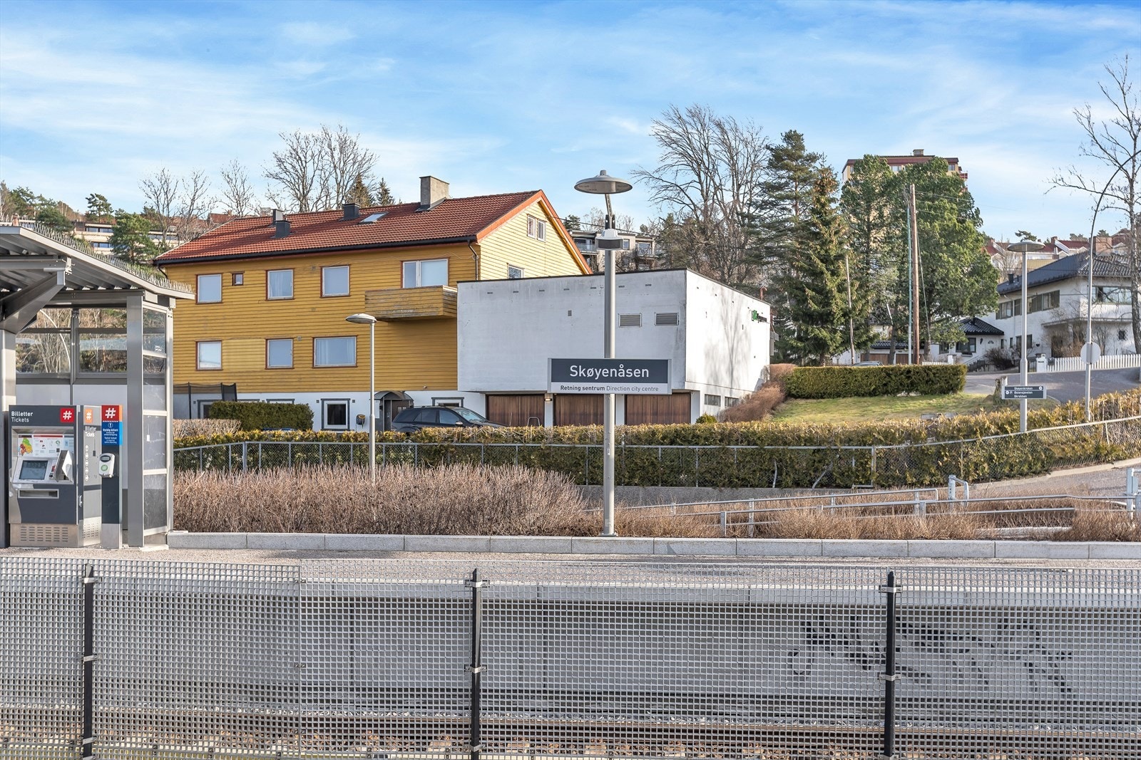 T-banen tar deg til sentrum på ca. 15 minutter. Galleribilde