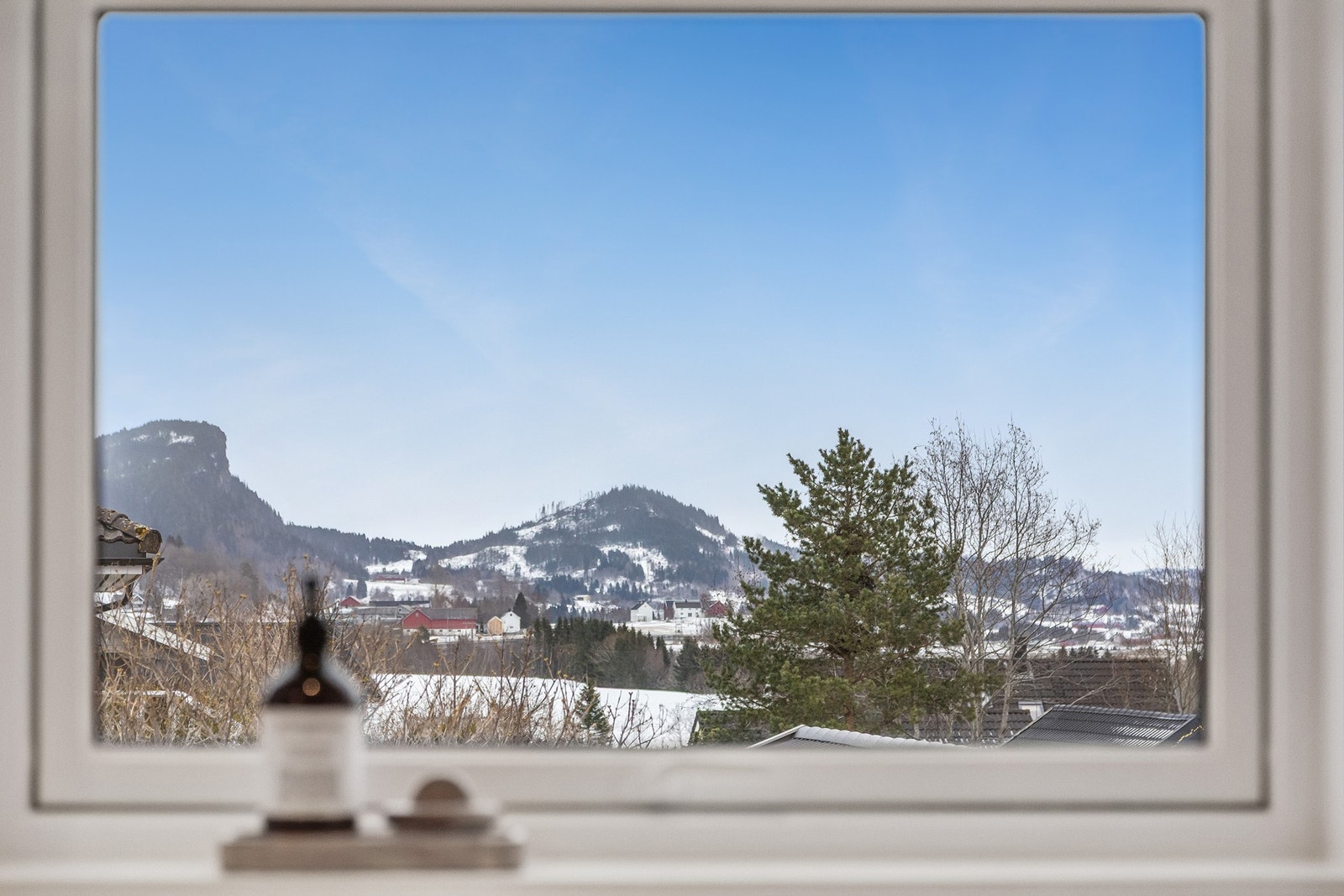 Nydelig utsikt fra badet Galleribilde