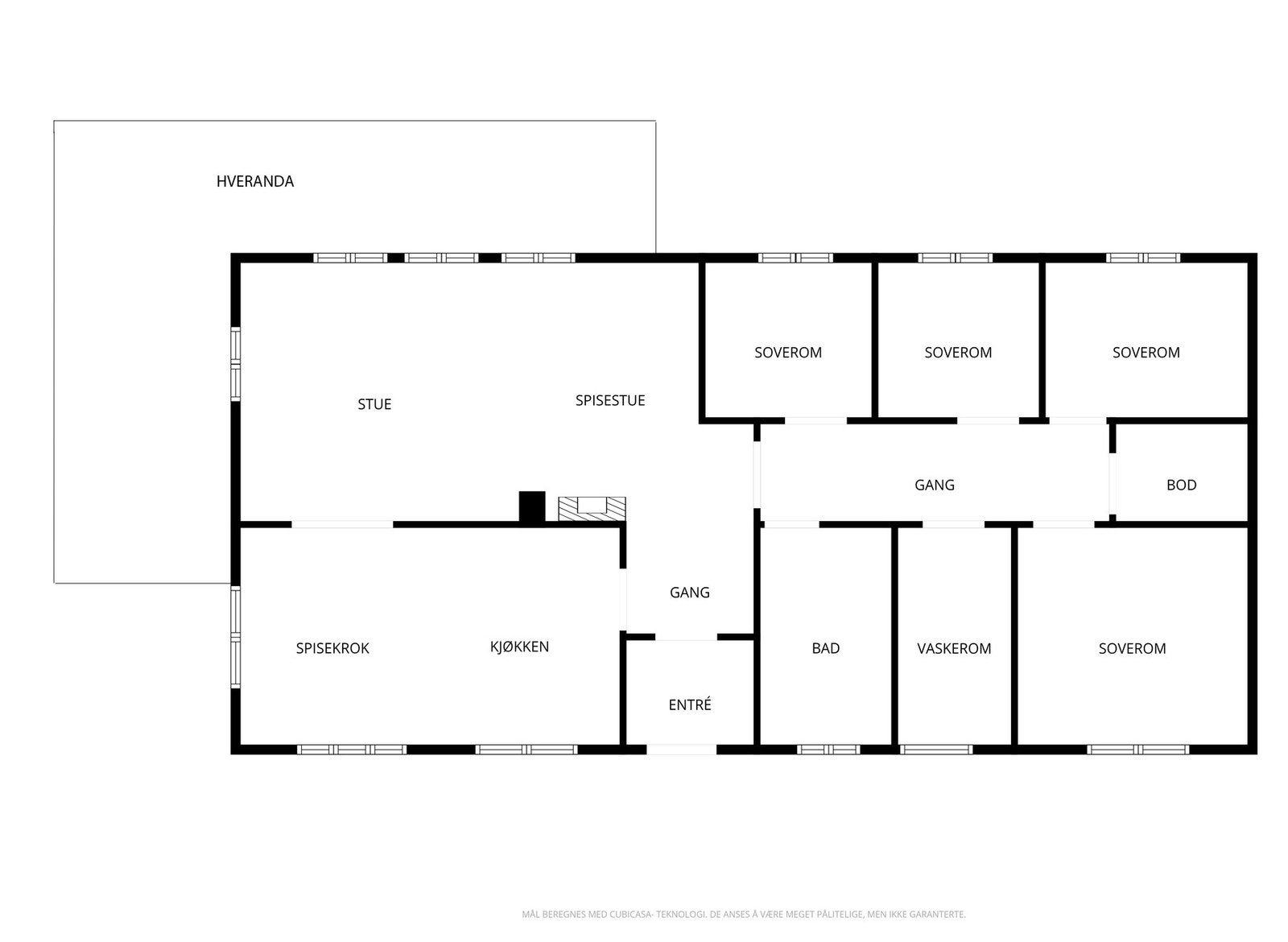 Veiledende plantegning Galleribilde