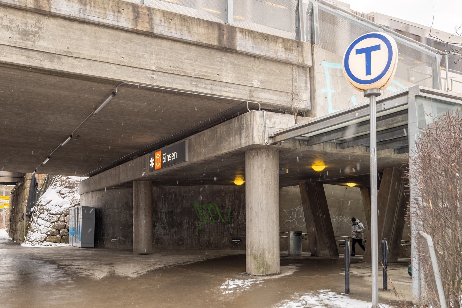 Kun noen få minutter til kollektivt. Galleribilde