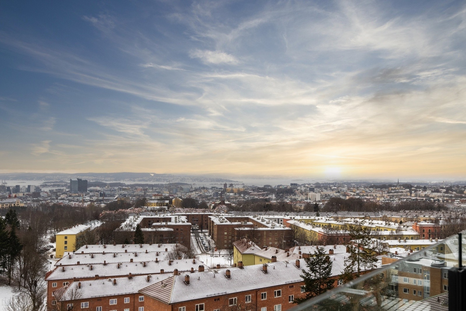 Her kan man nyte en fantastisk utsikt og gode solforhold. Galleribilde