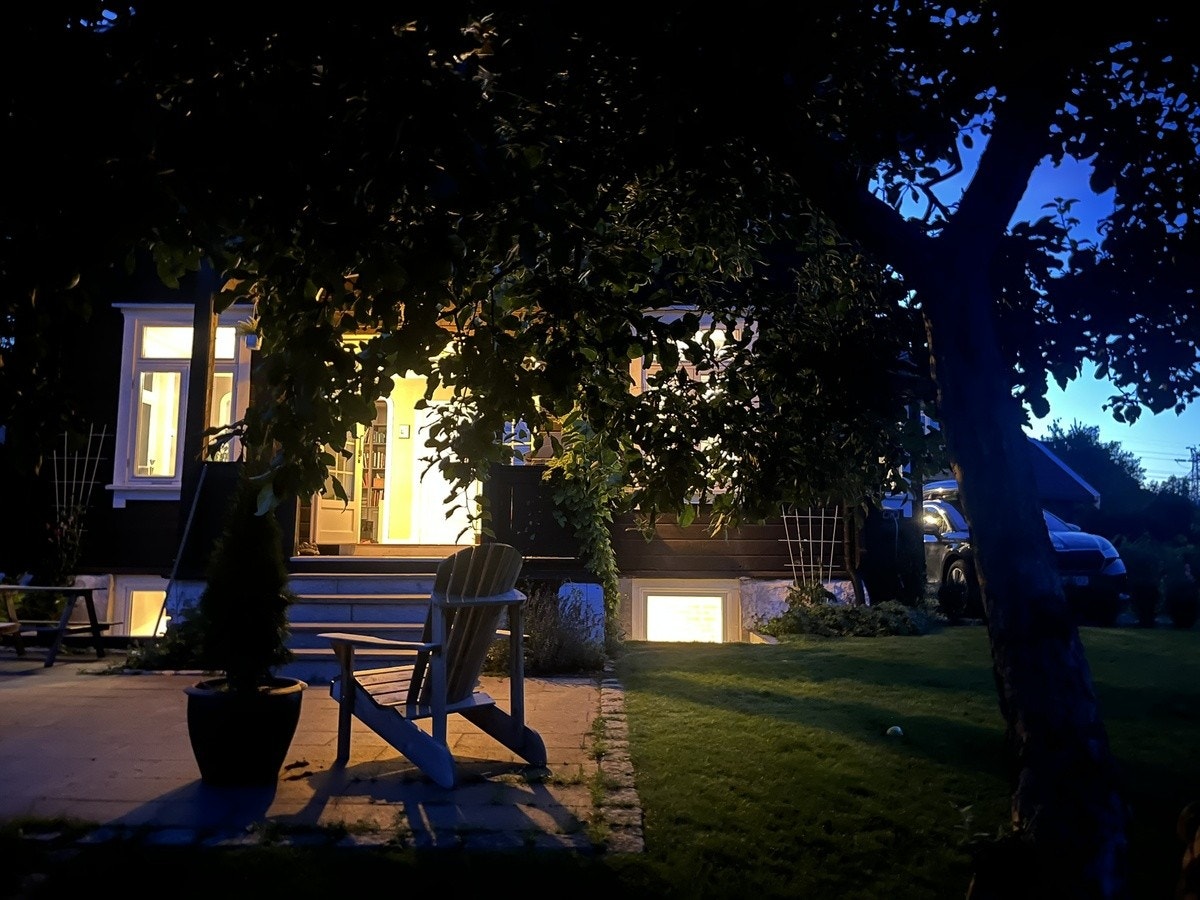 Hus Kveldsdetalj Galleribilde