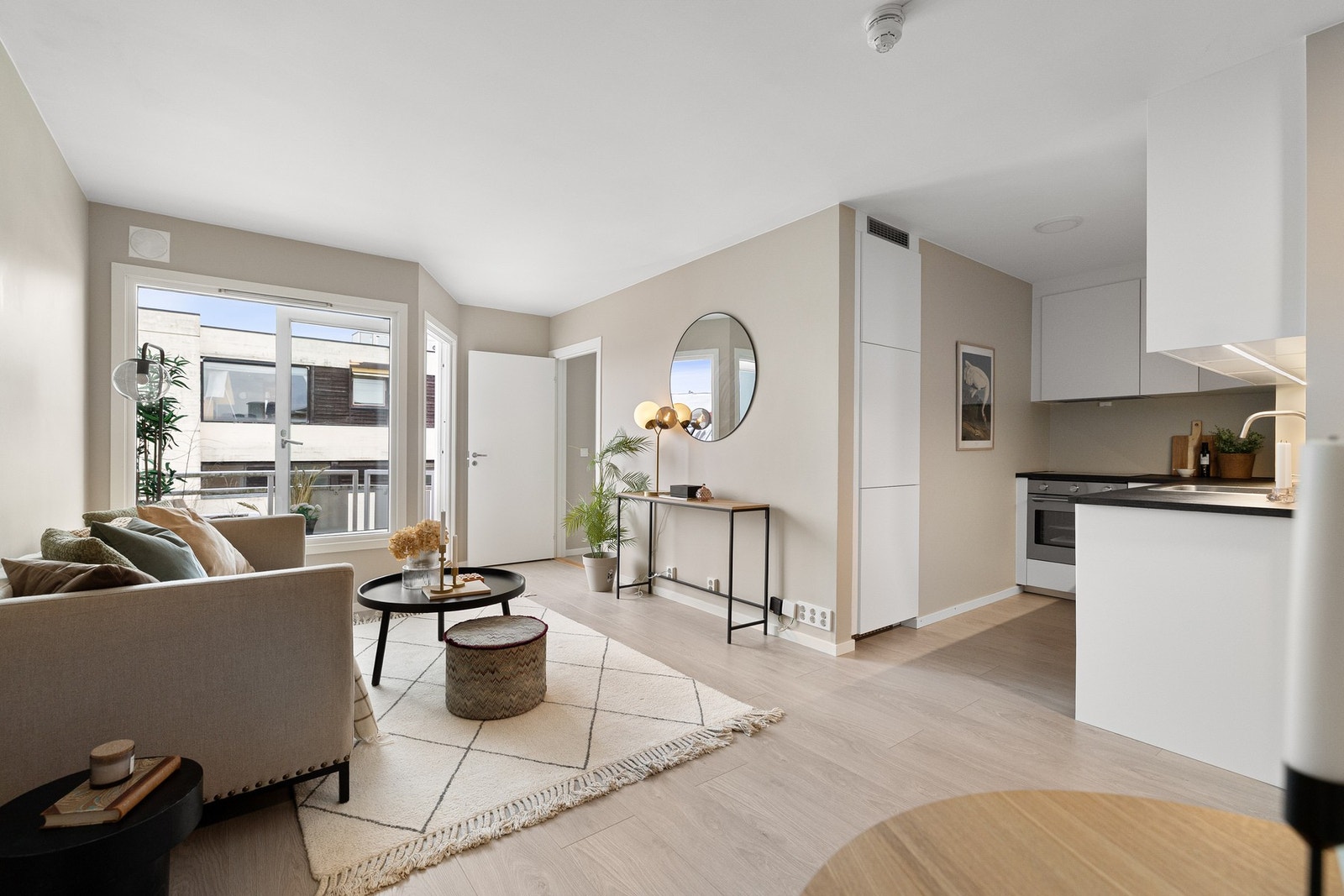 Varmtvann og fibernett er inkludert i fellesutgiftene. Galleribilde