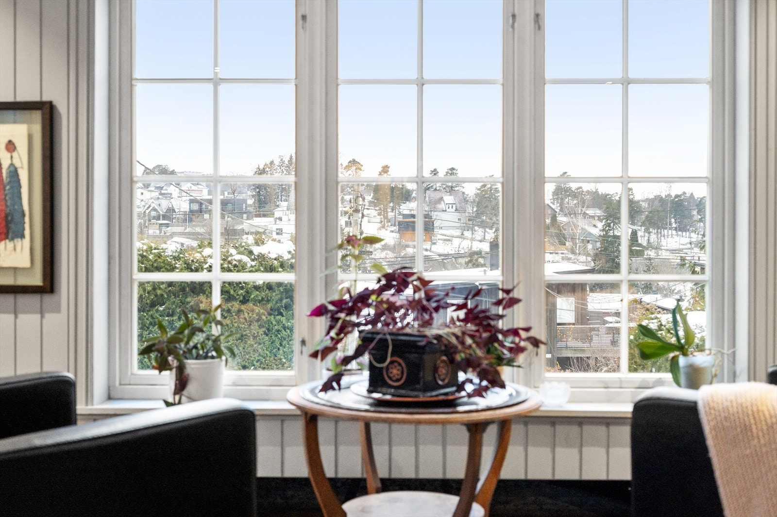 Flott utsyn fra stuen. Galleribilde