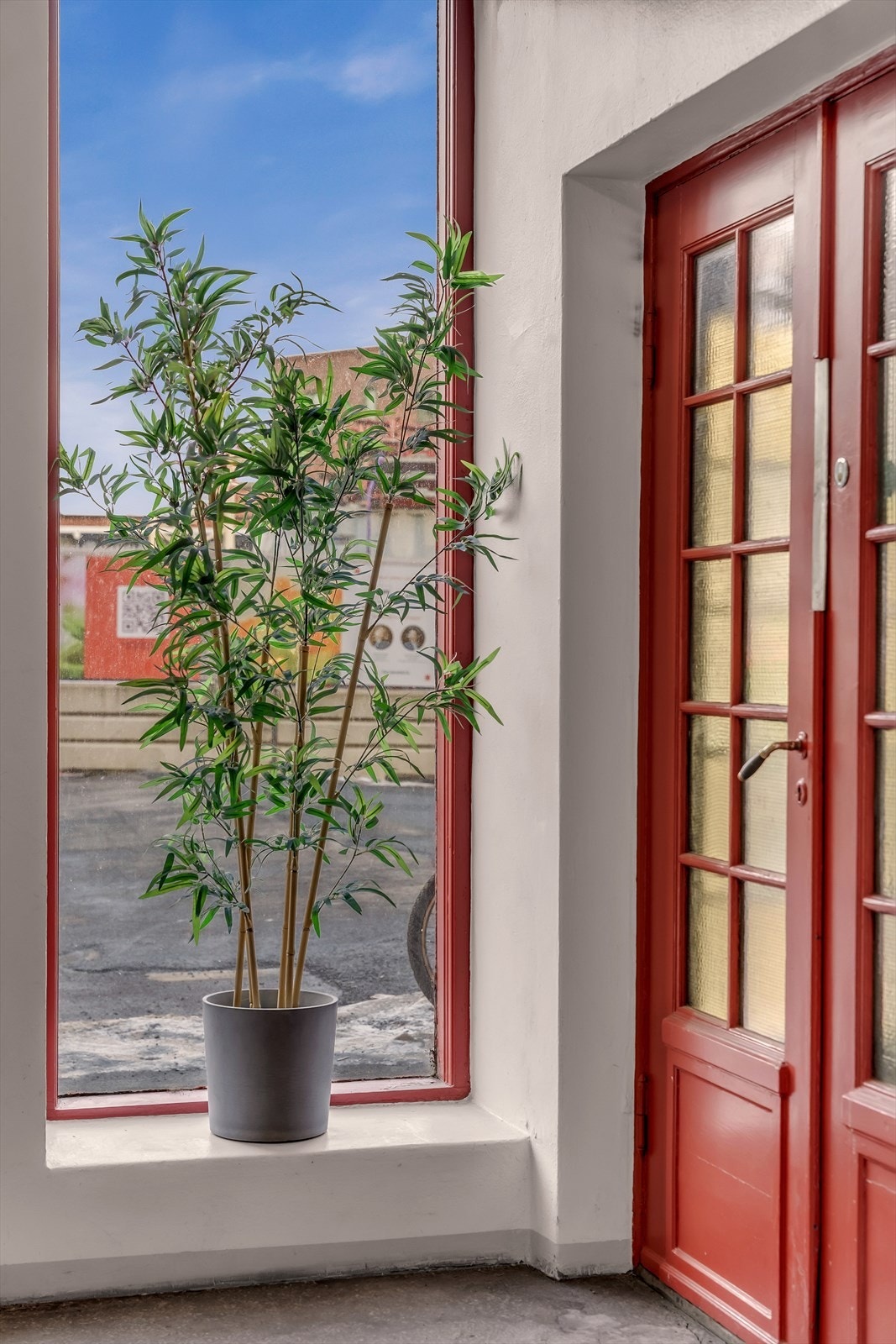 Hyggelig inngangsparti. Galleribilde