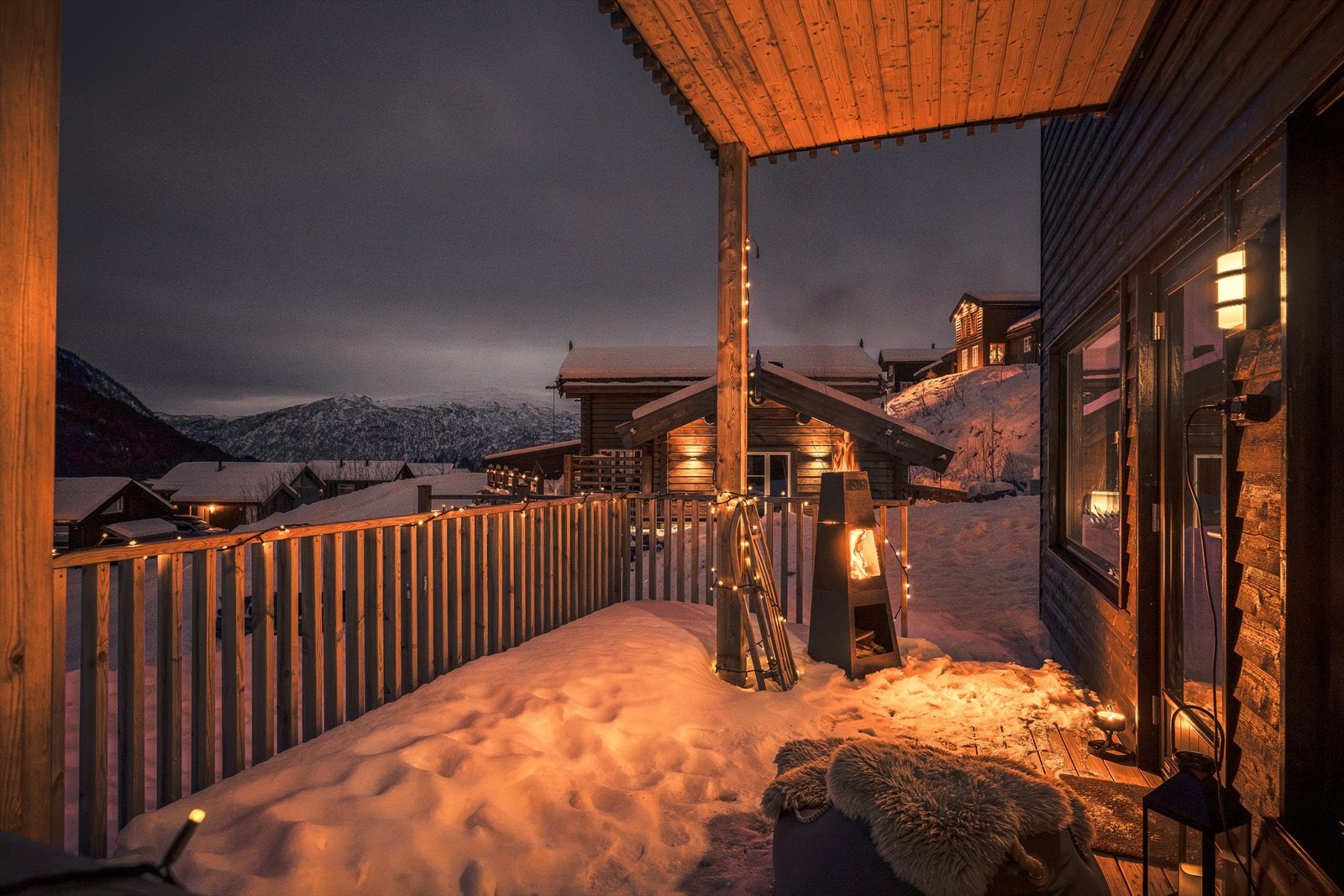 Herlig 4-roms fritidsleilighet fra 2022 med attraktiv beliggenhet i Myrkdalen Fjellandsby Galleribilde