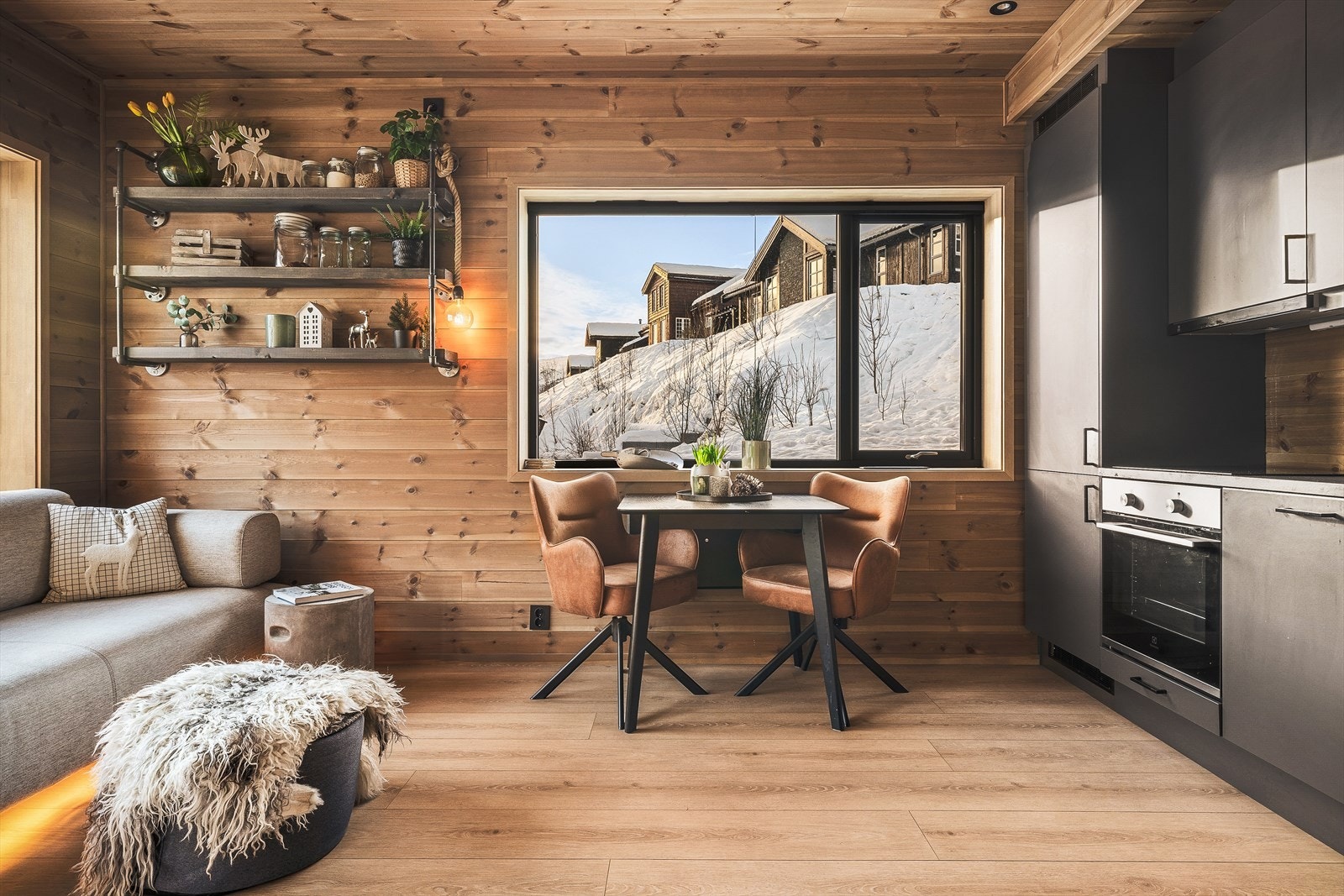 Her er det også vannbåren varme i gulv Galleribilde