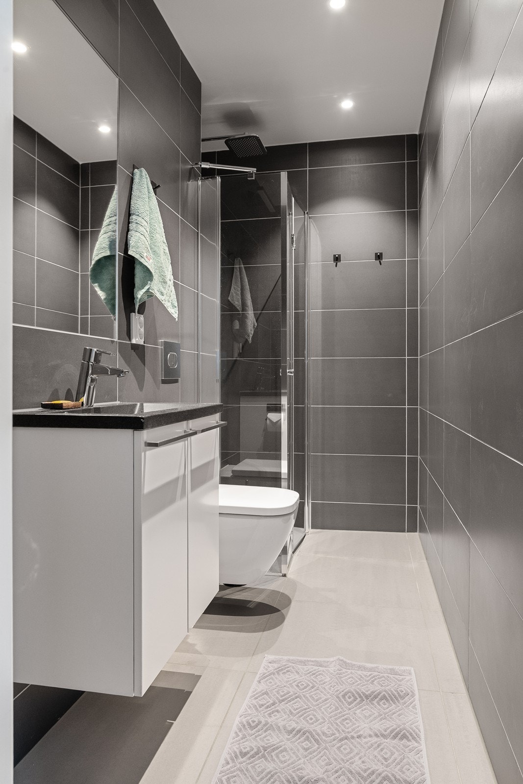 Bad i tilknytning til hovedsoverom - bygget i 2019 Galleribilde