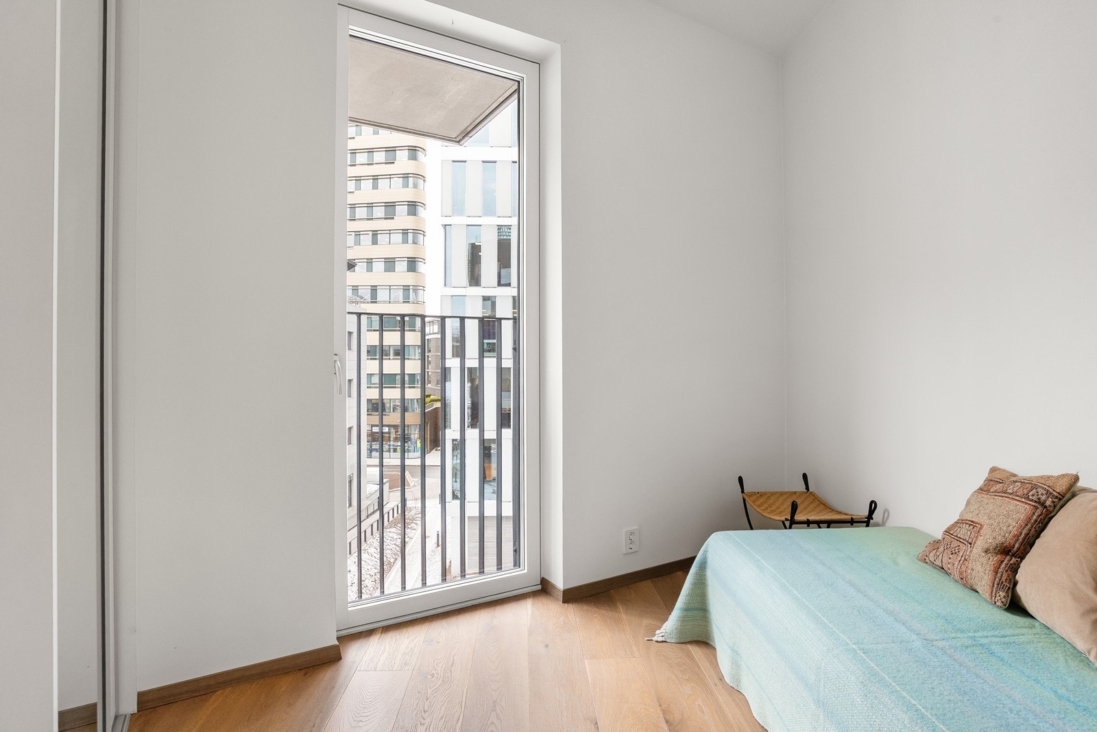 Soverom 2 har fransk balkong Galleribilde