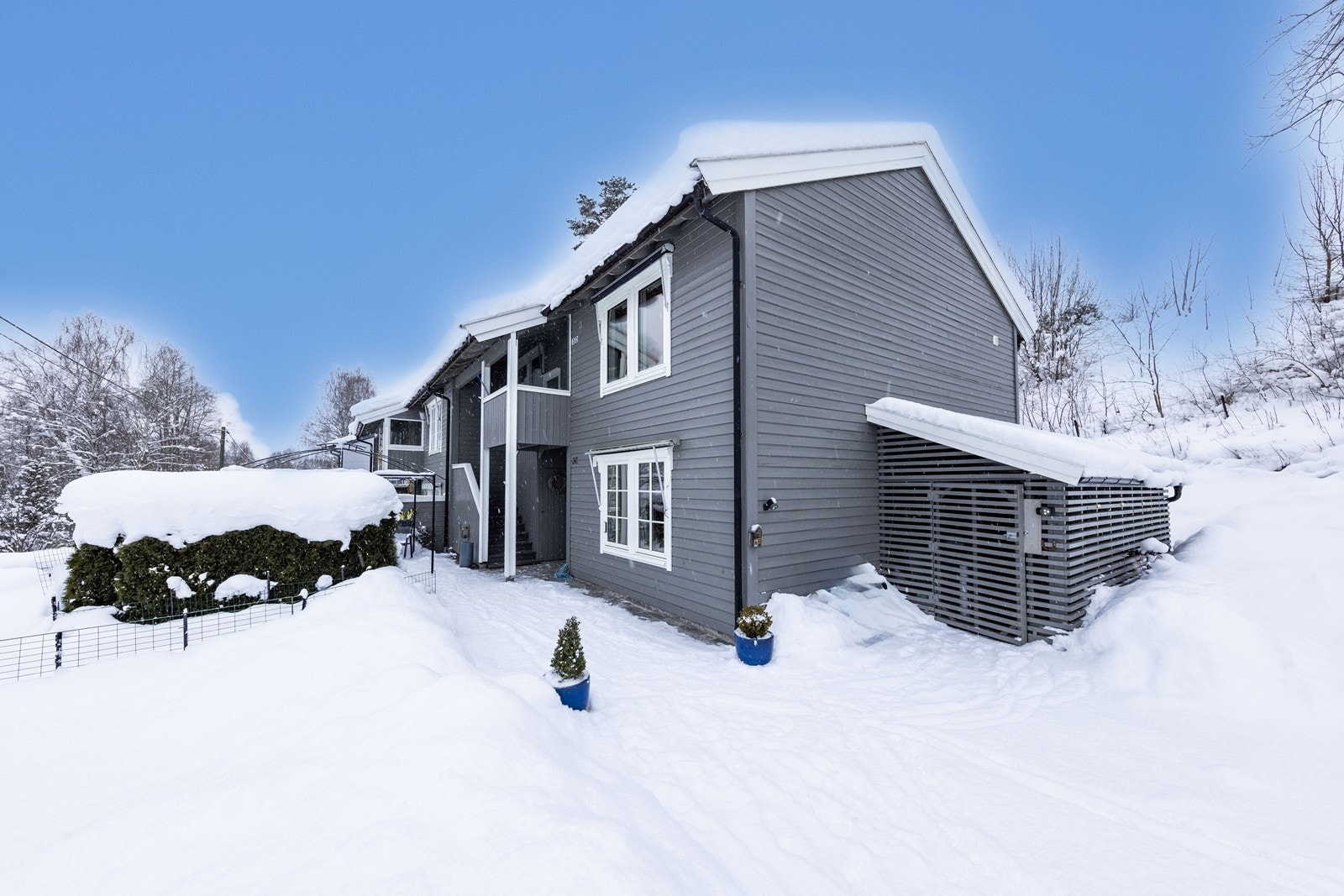 Leiligheten ligger i 1.etasje. Galleribilde