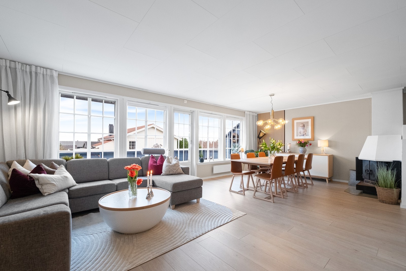 God størrelse på stue Galleribilde