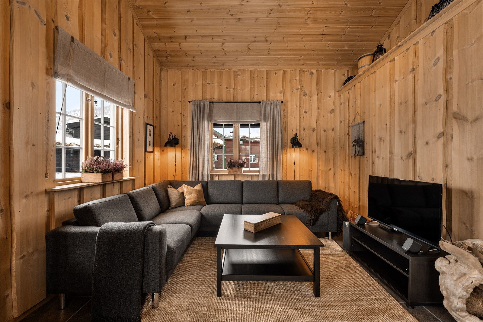 Tv-stue. Galleribilde