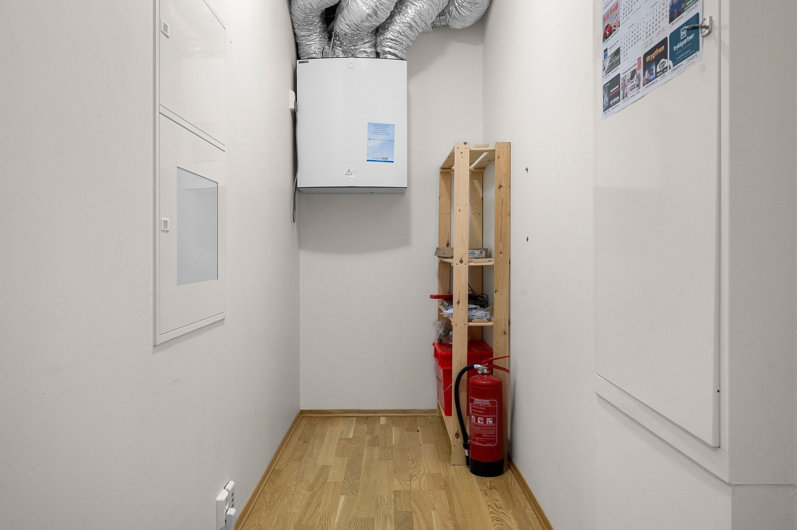 Leiligheten har god lagringsplass med innvendig bod i tillegg til en ekstern bod i kjeller Galleribilde