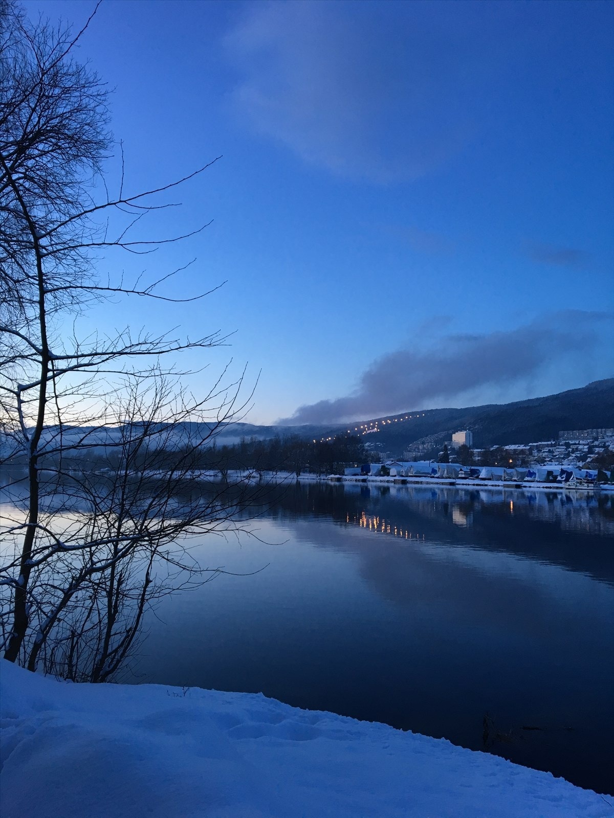 Stemningsbilde tatt av eier - Flotte turmulighet langs elven på i nærområdet. Galleribilde