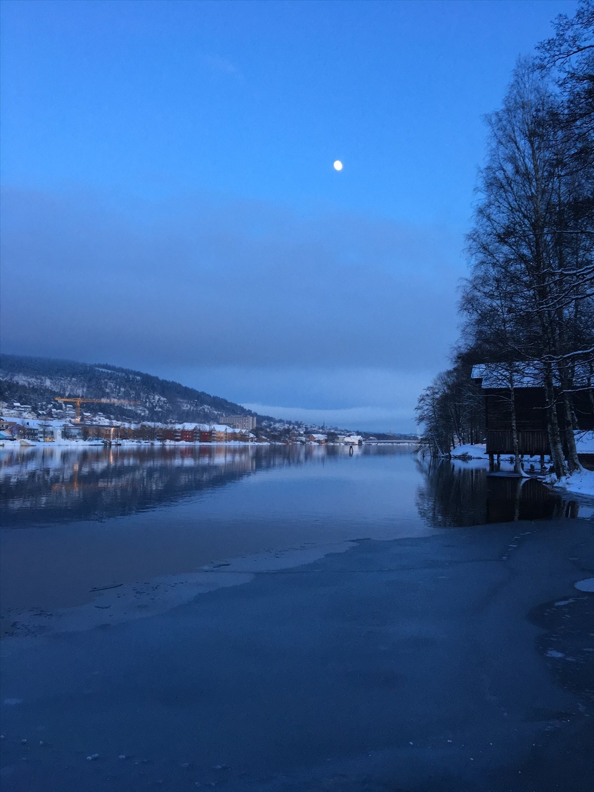 Stemningsbilde tatt av eier - Flotte turmulighet langs elven på i nærområdet. Galleribilde