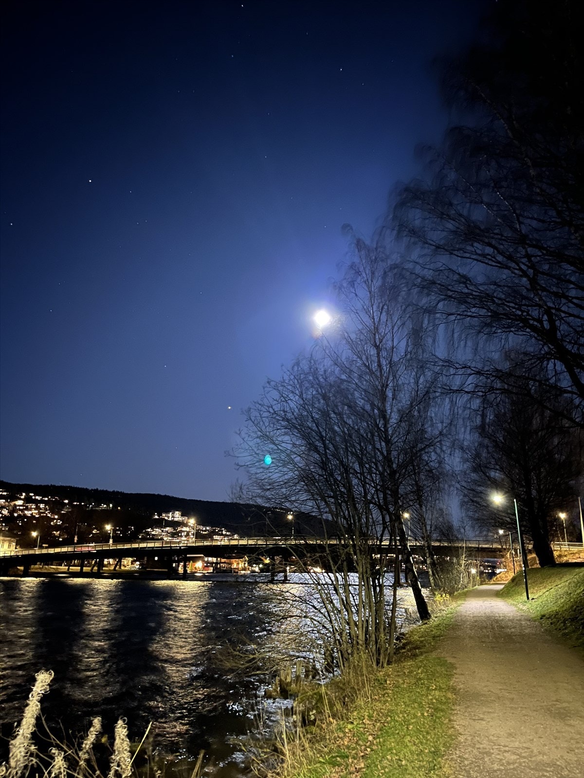 Stemningsbilde tatt av eier - Flotte turmulighet langs elven på i nærområdet. Galleribilde
