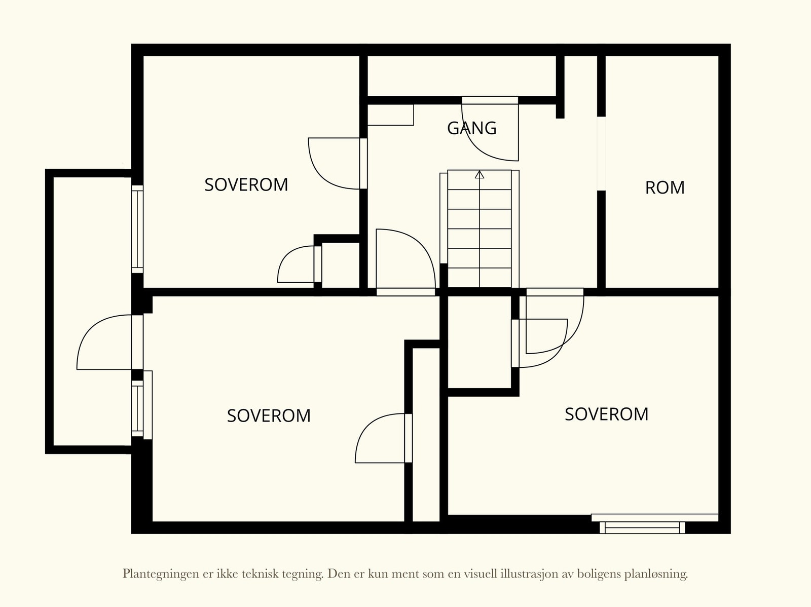 Plantegning underetasje. Galleribilde