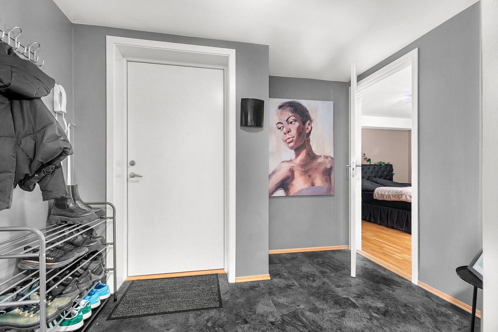 Romslig gang Galleribilde