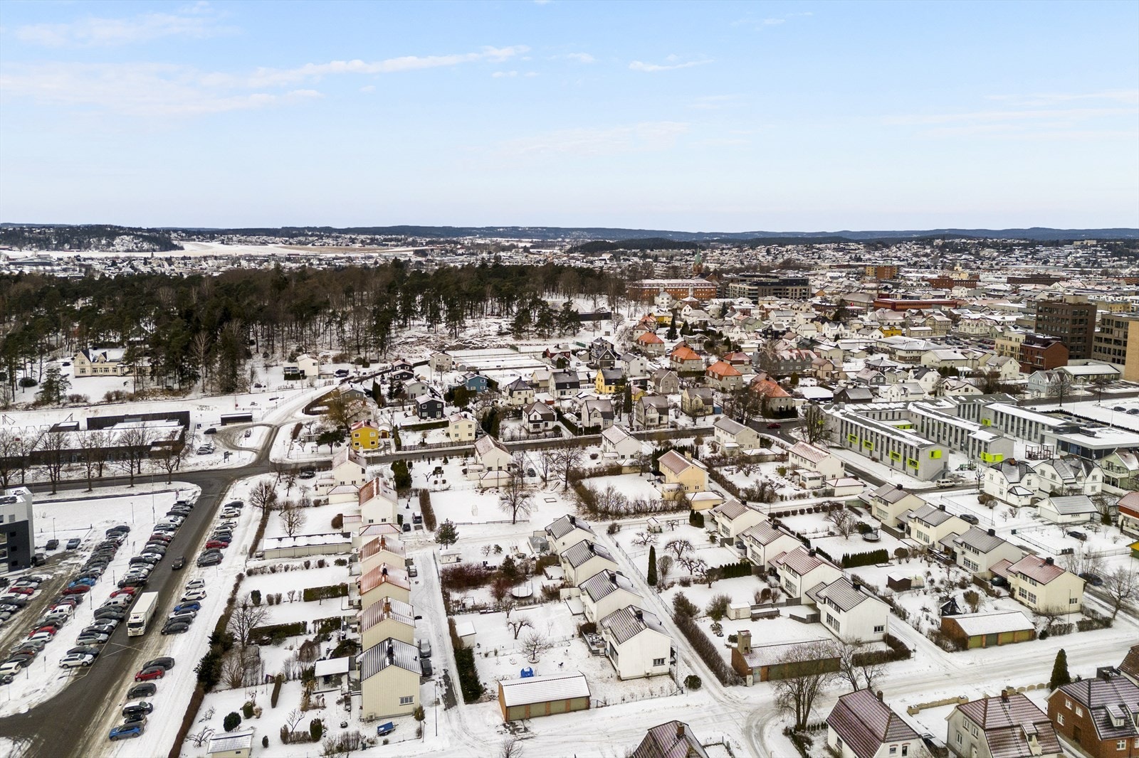 Hyggelig nabolag- legg merke til den korte avstanden til Kulåsparken Galleribilde