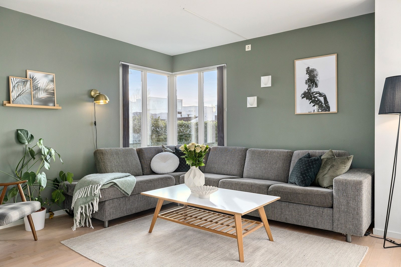 Praktisk utformet og lett å innrede sånn du måtte ønske det. Galleribilde