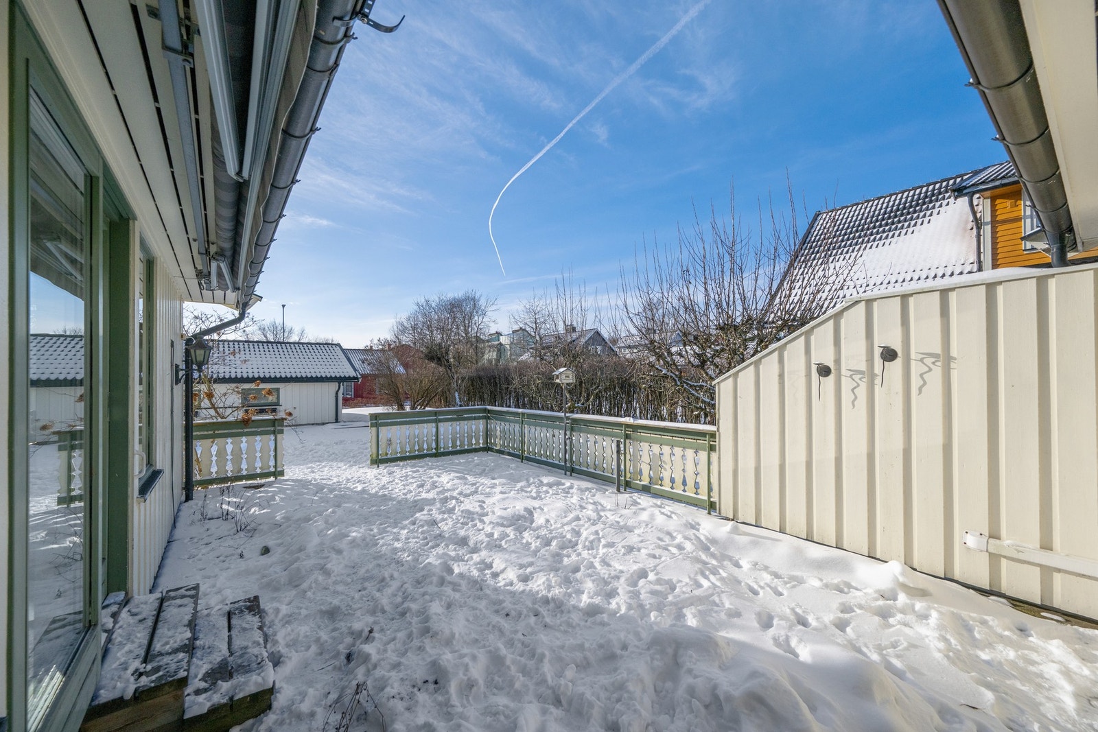 Her er det også nyere elektrisk markise Galleribilde